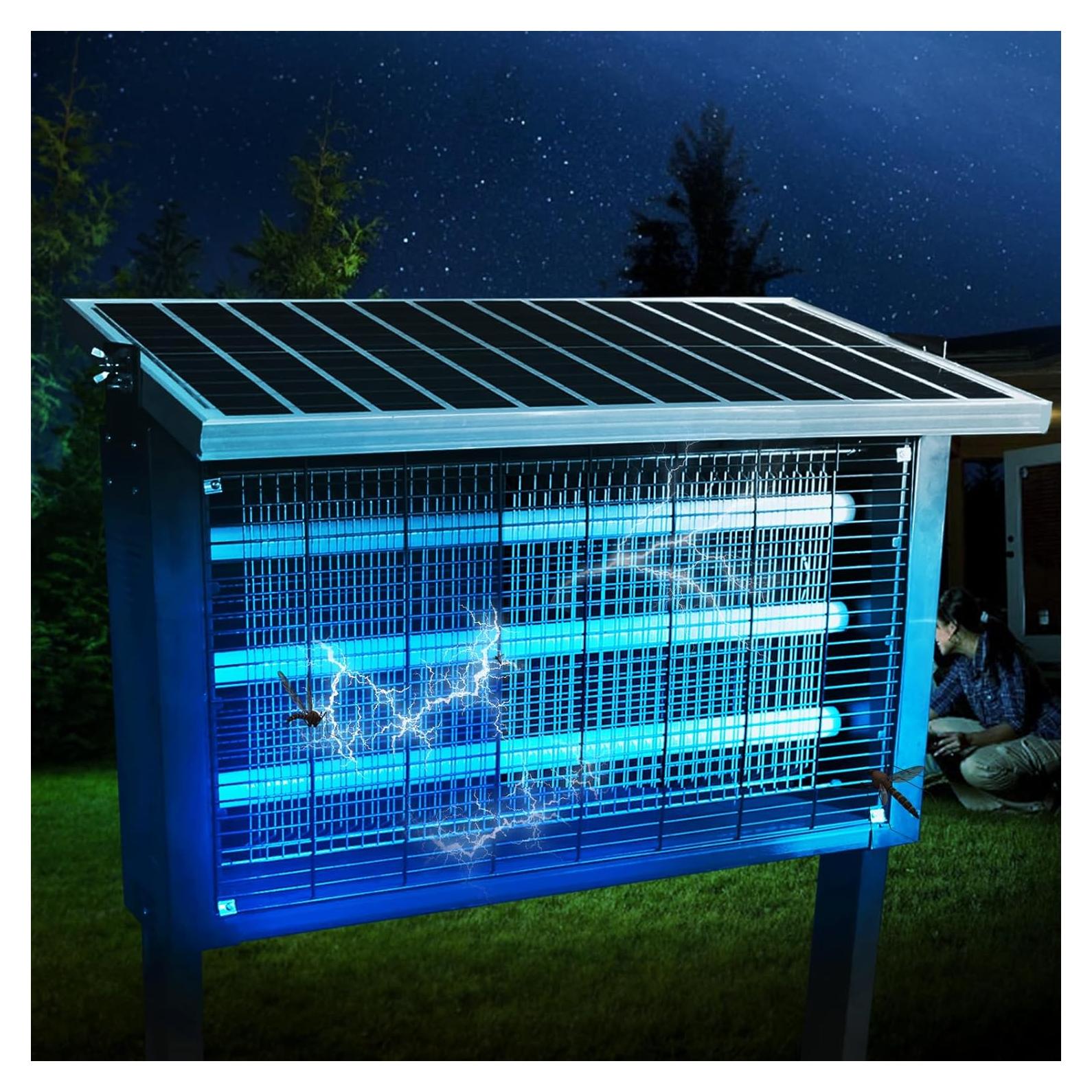 Zapper Solar para Insectos 30W UvCoolPlunge 743 m² Jardín