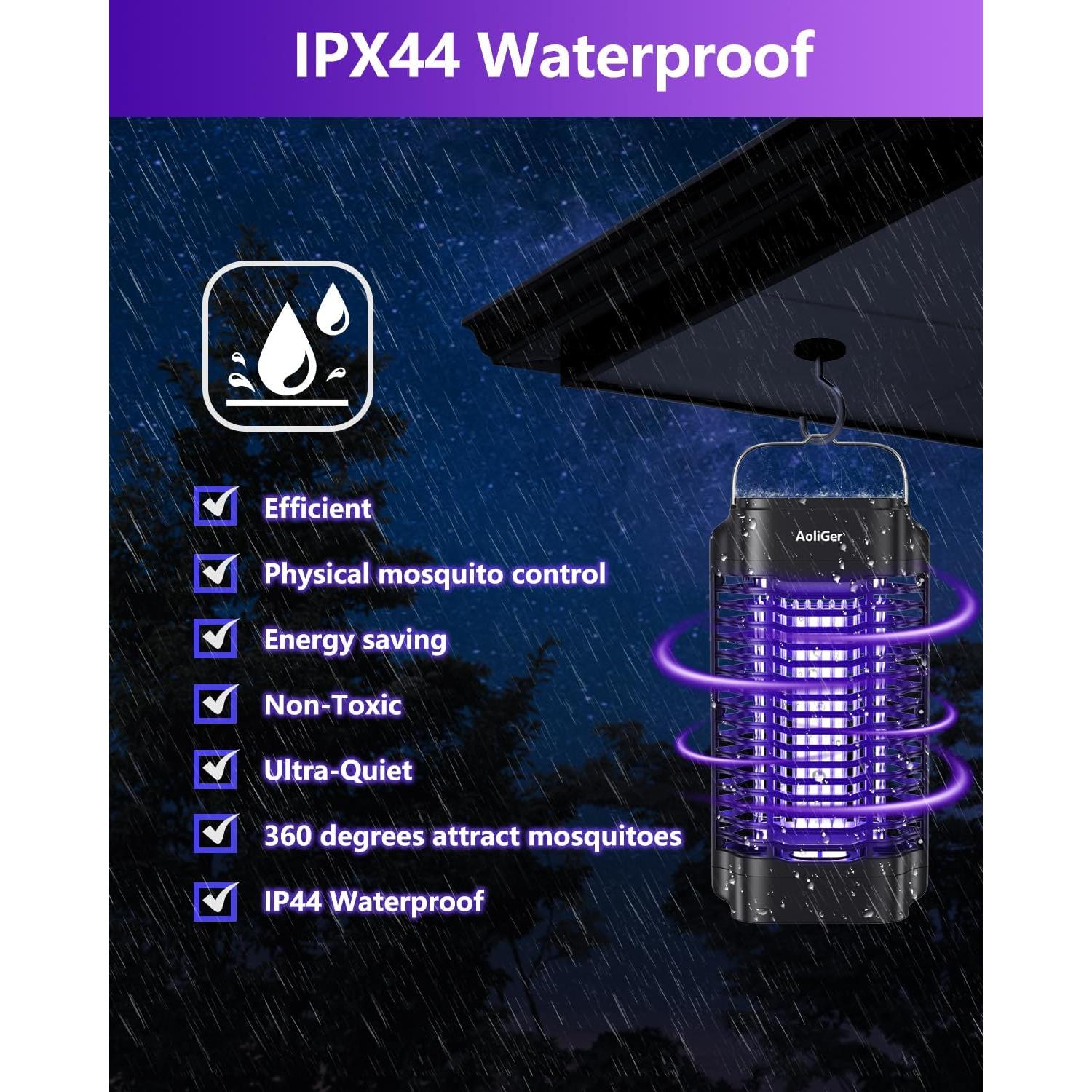 Asesino de Mosquitos Eléctrico AoliGer JY-03 18W IP44