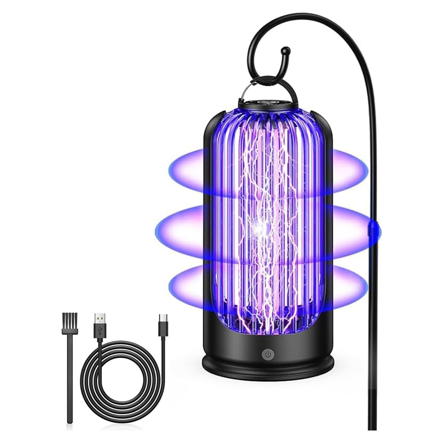 Trampa de Insectos Voladores Elechome BK19, Zapper Mosquitos 3600V