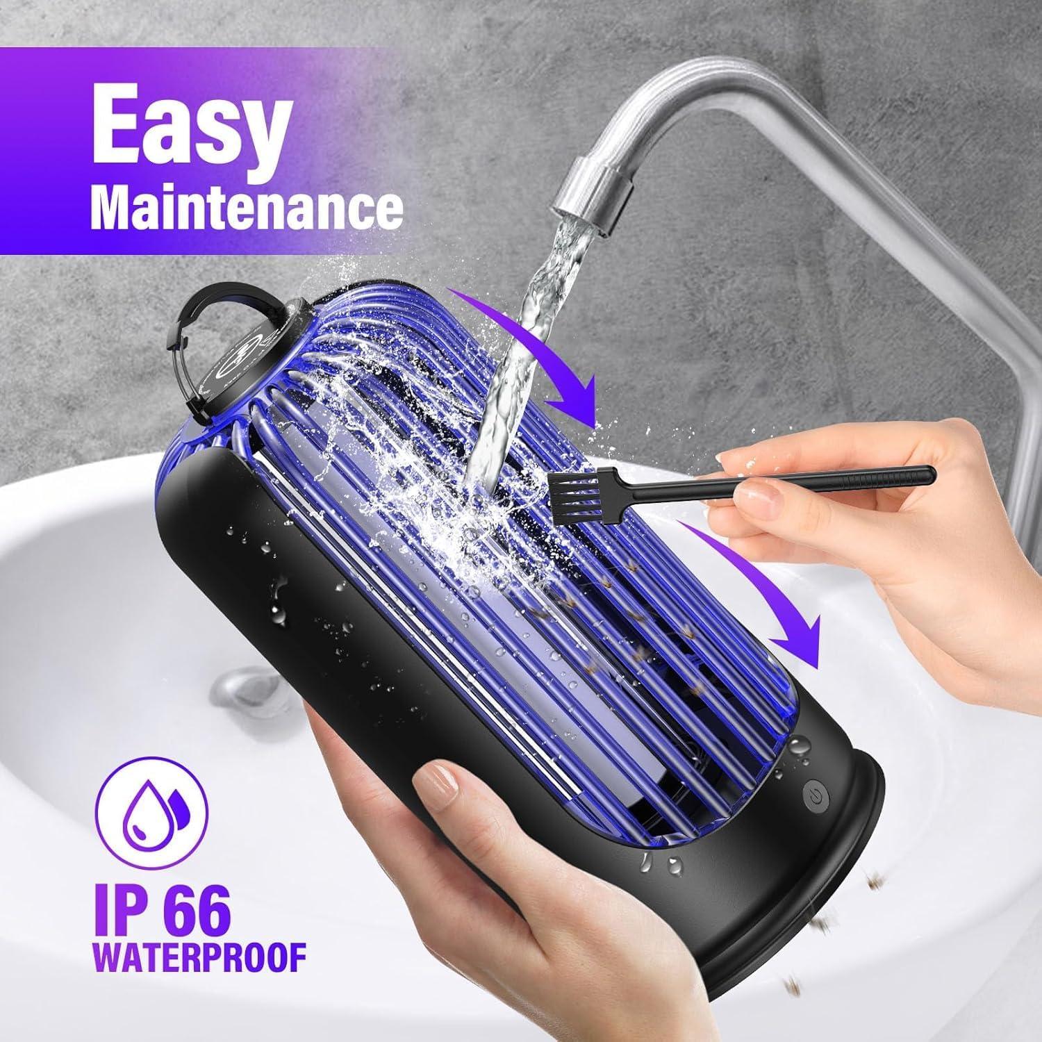 Trampa de Insectos Voladores Elechome BK19, Zapper Mosquitos 3600V