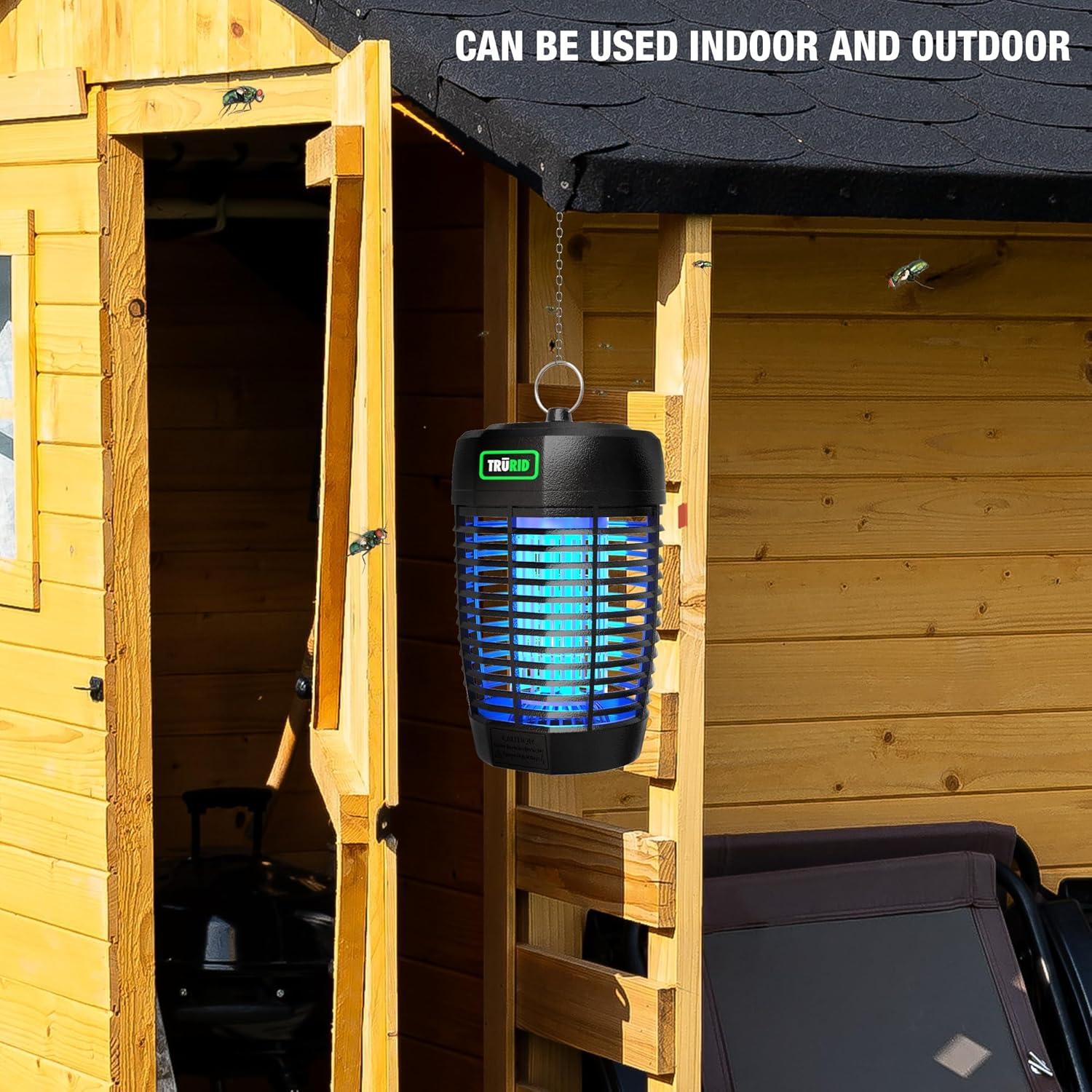 Zapper Eléctrico de Mosquitos TRURID con Bandeja 0.54 kg