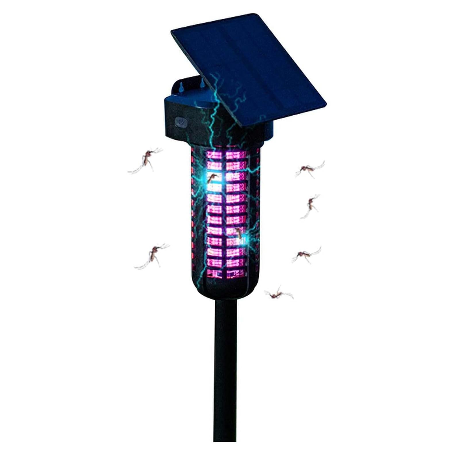 Zapper de Insectos Solar VOLTORB con Luz LED y Carga USB