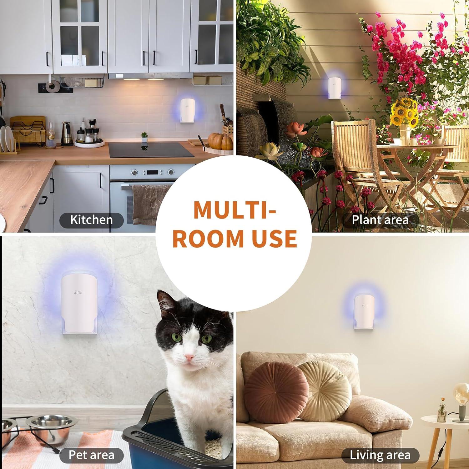 Trampa de Moscas Interior Altaz - Zapper Eléctrico 1 Dispositivo