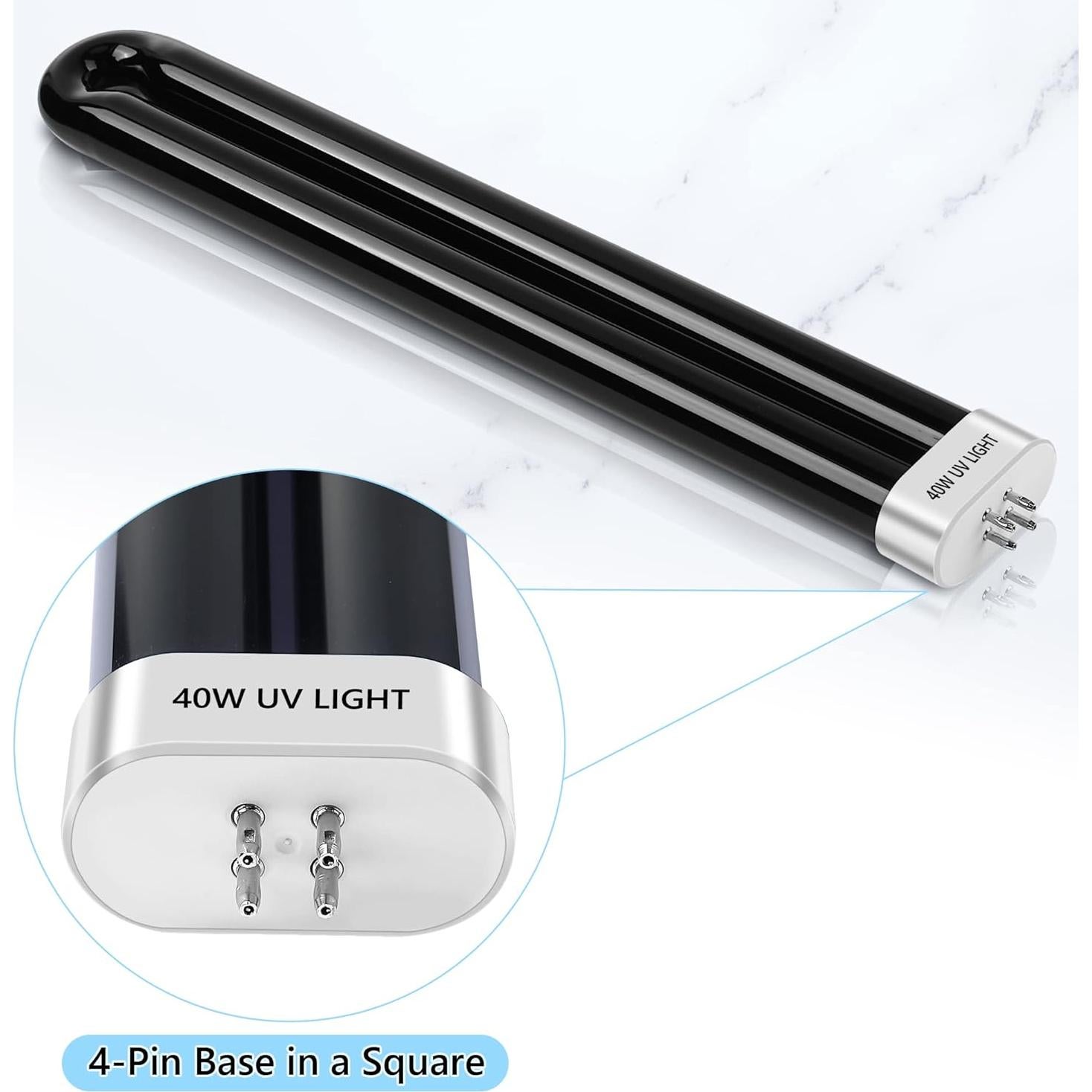 Bombillas UV de Reemplazo Kittmip para Zapper de Insectos 40W (2)