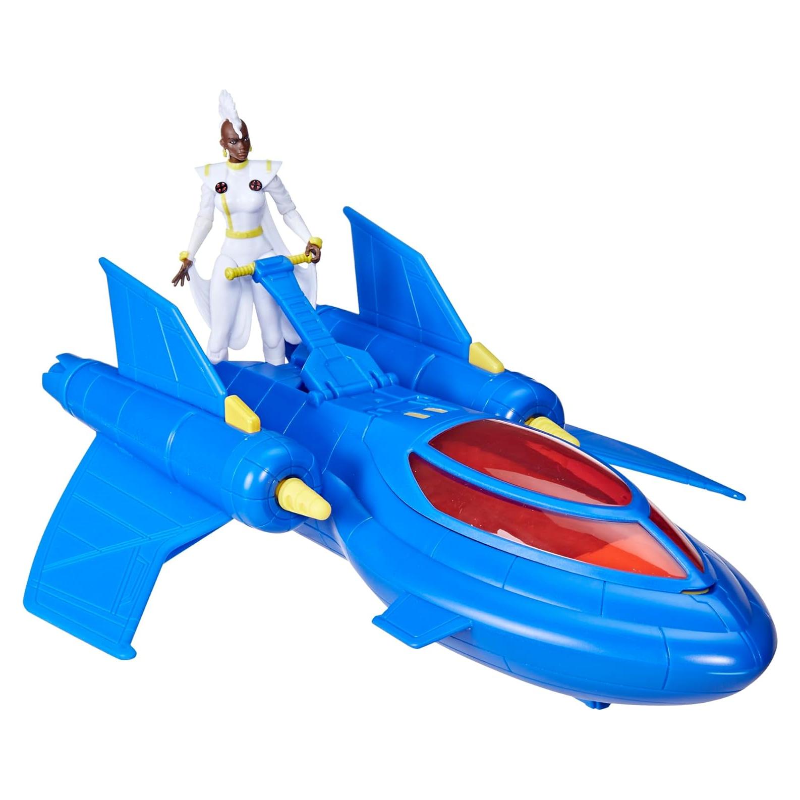 X-Men Jet de Hasbro con Figura de Storm 10 cm Juguete
