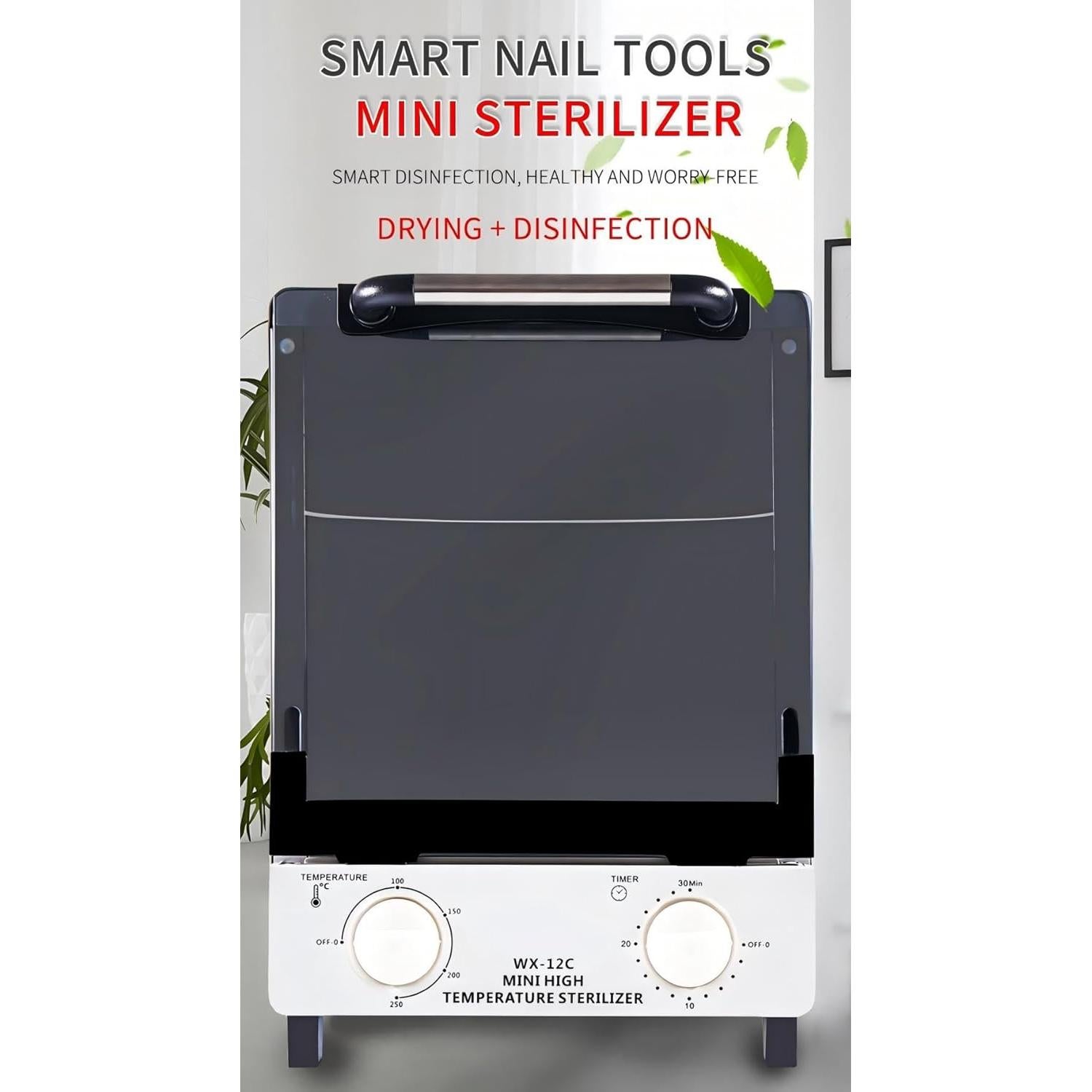 Esterilizador de Herramientas de Uñas Winb 12L Acero Inoxidable