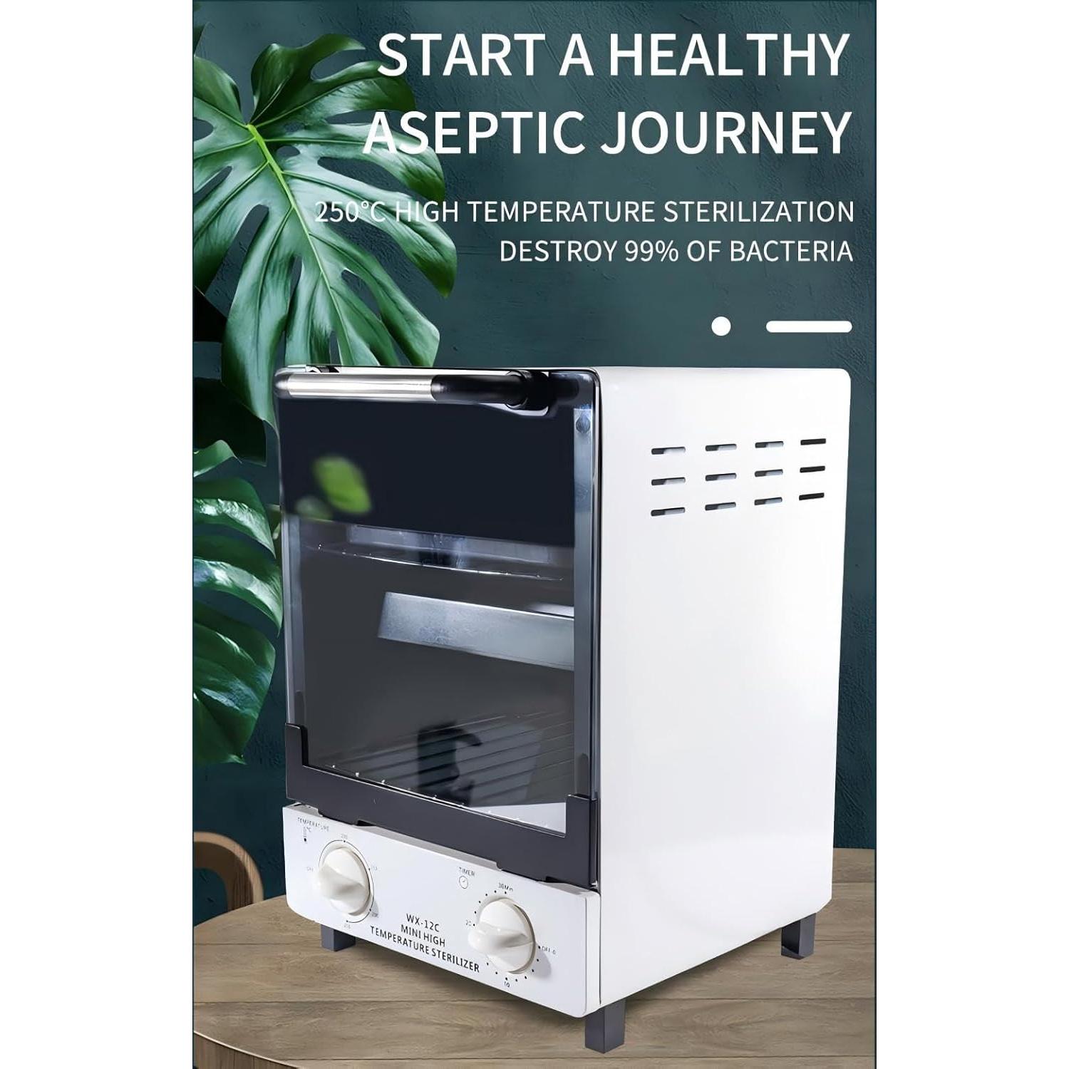 Esterilizador de Herramientas de Uñas Winb 12L Acero Inoxidable