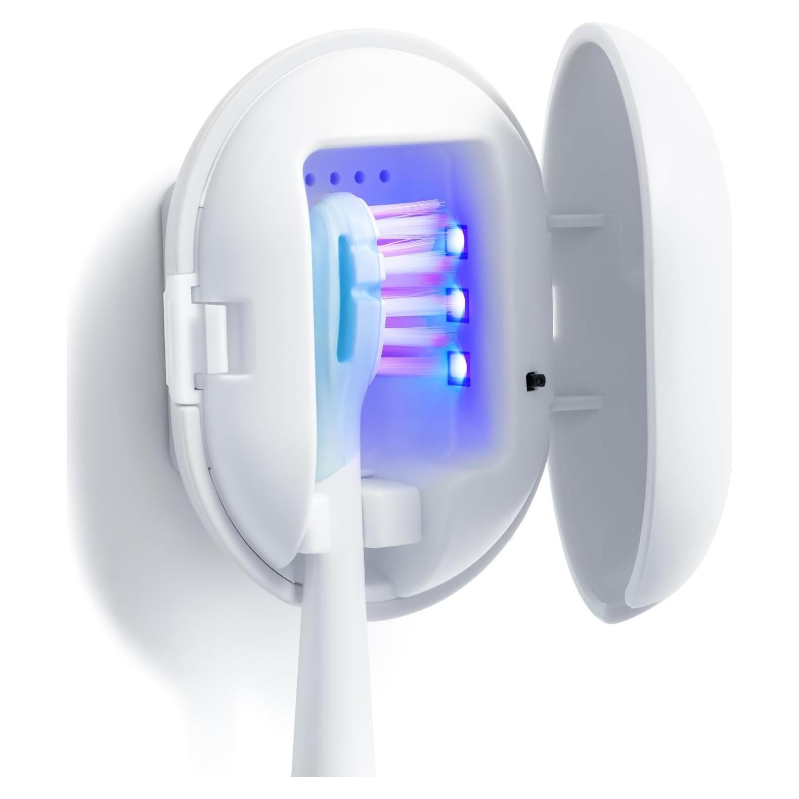 Esterilizador de Cepillos de Dientes Portátil USB Blanco