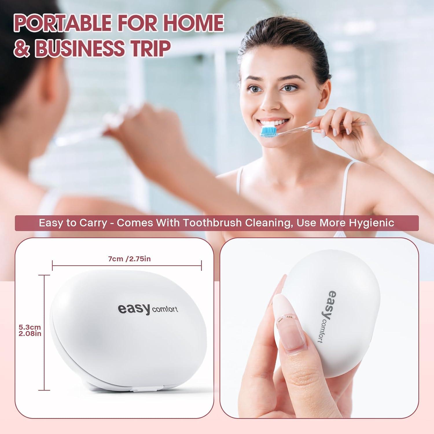 Esterilizador de Cepillos de Dientes Portátil USB Blanco