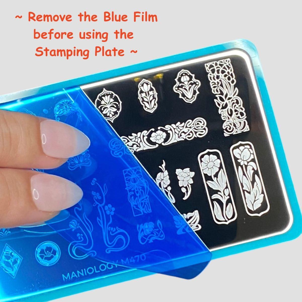 Placa de Estampado de Uñas Maniology Puppy Love 6.1x11.9cm