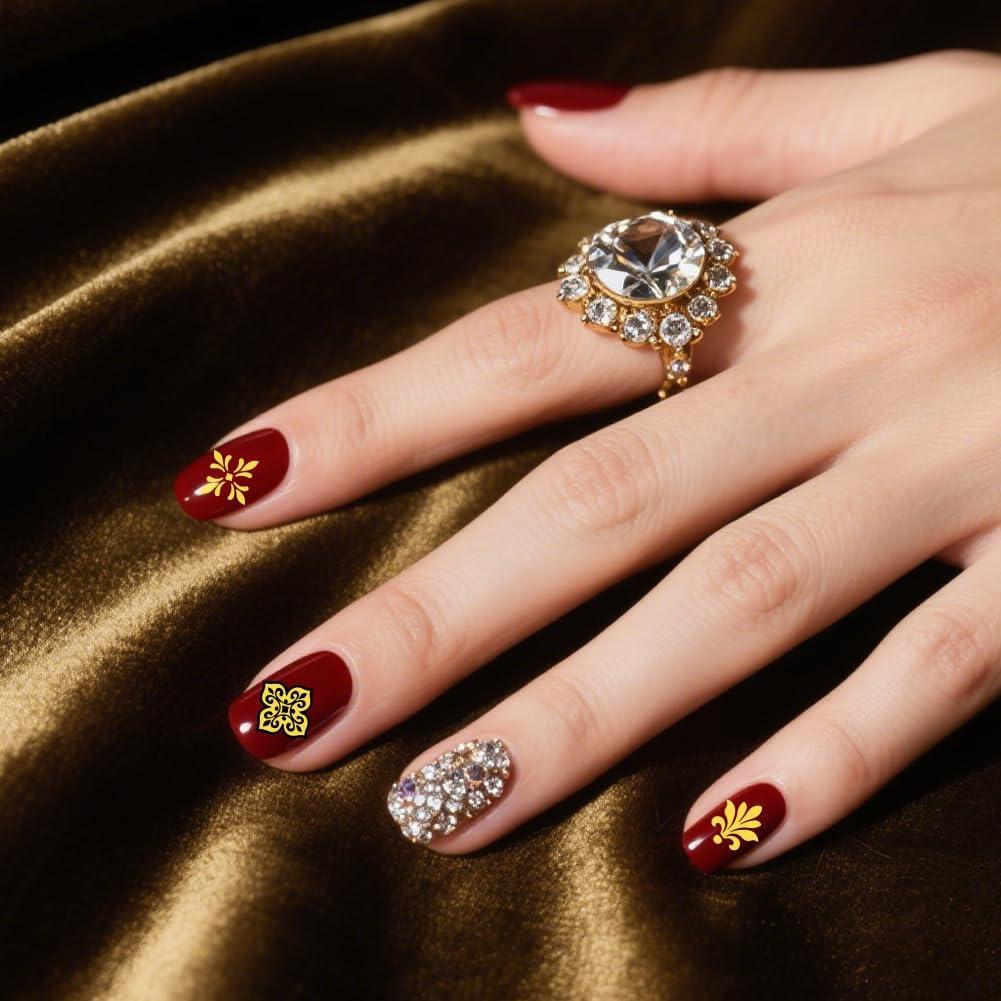 Set de Placas de Estampado de Uñas PH PandaHall 3pcs 12x6cm