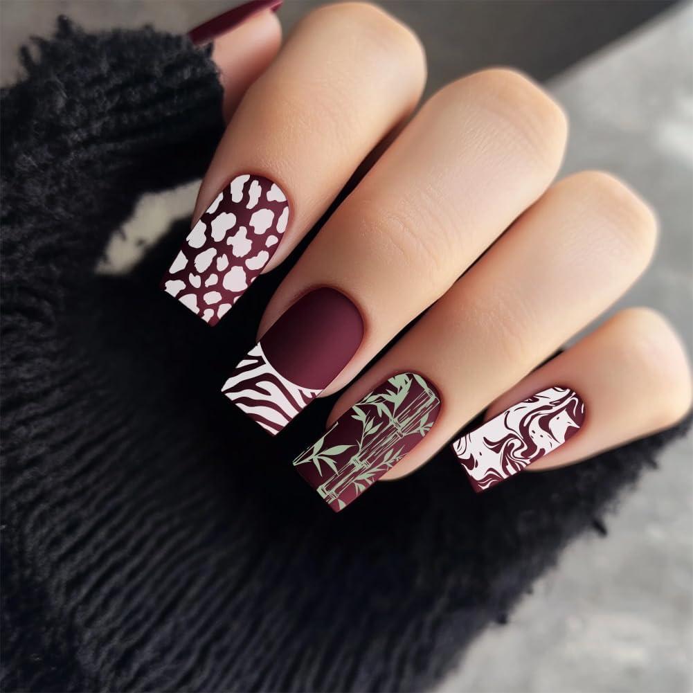 Plantillas de Estampado de Uñas PH PandaHall - 5 Piezas