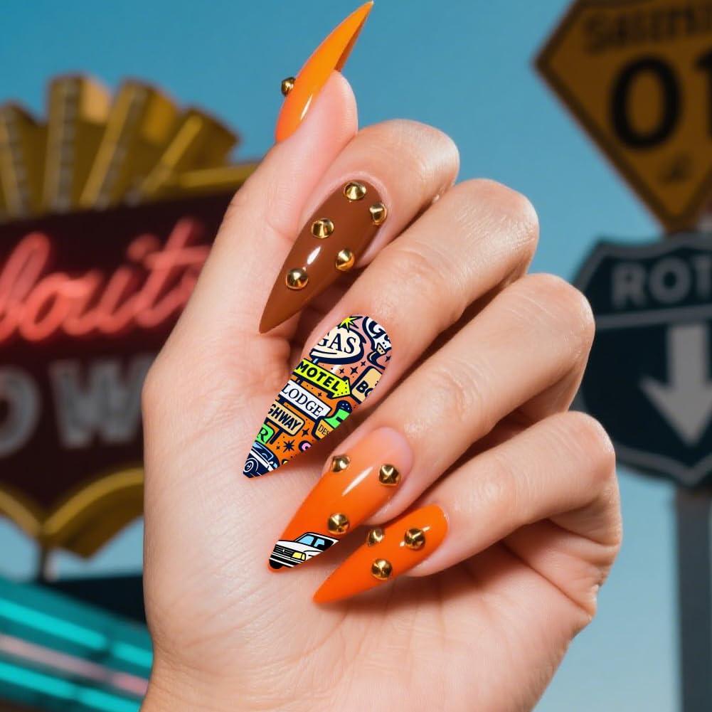 Placas de Estampado de Uñas PH PandaHall 3pcs 12x6 cm