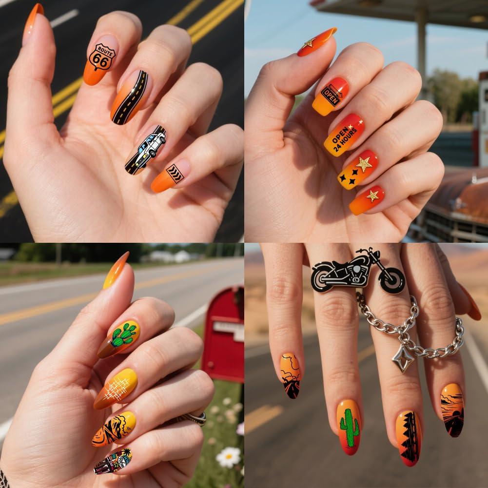 Placas de Estampado de Uñas PH PandaHall 3pcs 12x6 cm