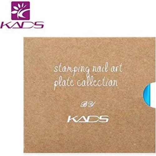 Plantilla de Estampado de Uñas KADS TR007-2 Acero Inoxidable