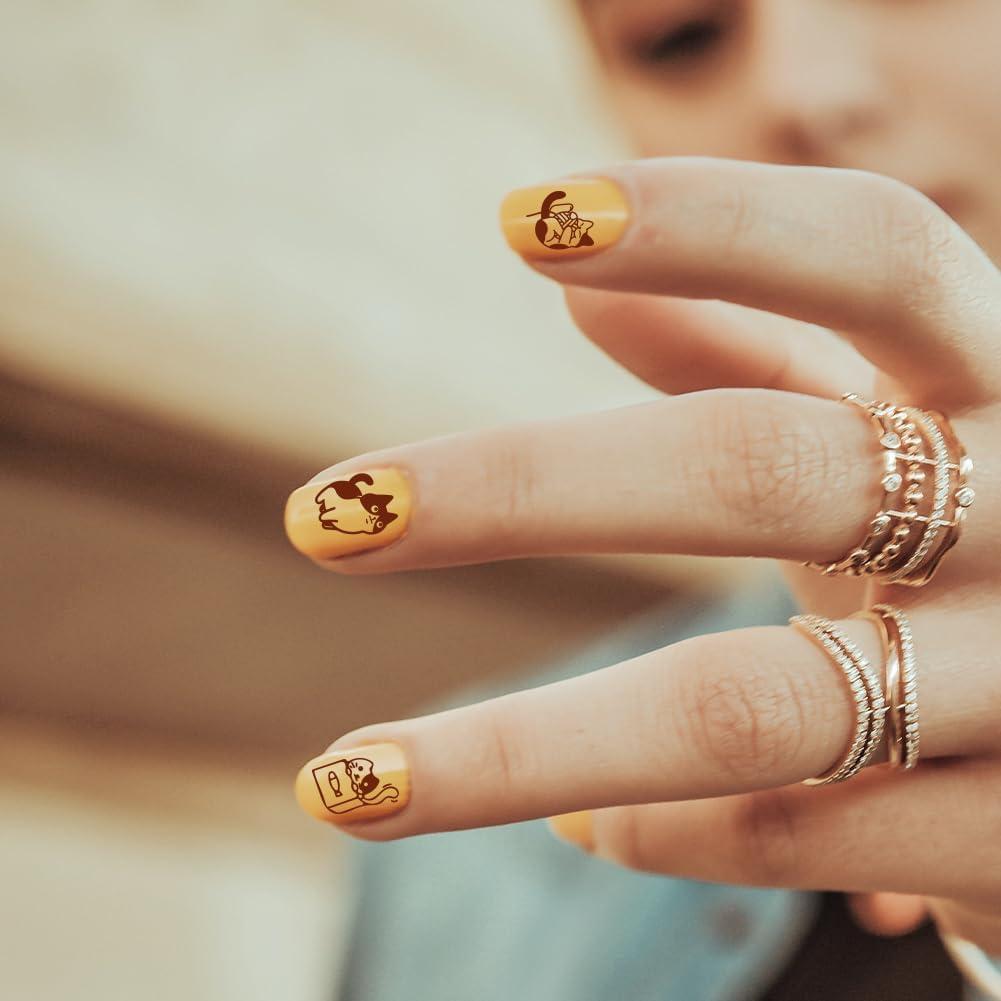 Plantillas de Arte de Uñas PH PandaHall 3 Piezas Animales