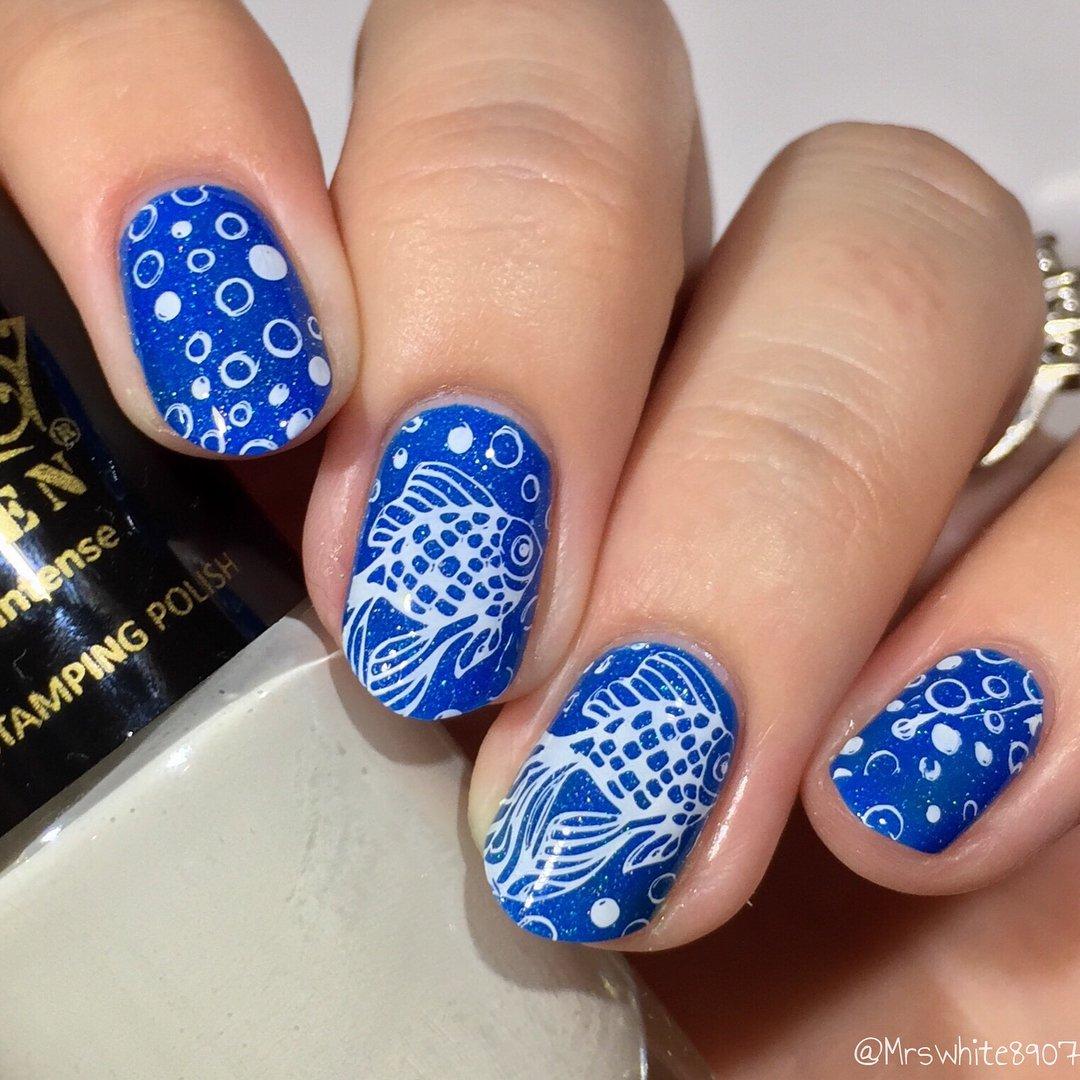 Placa de Estampado de Uñas PUEEN Safari Animal 01 125x65mm