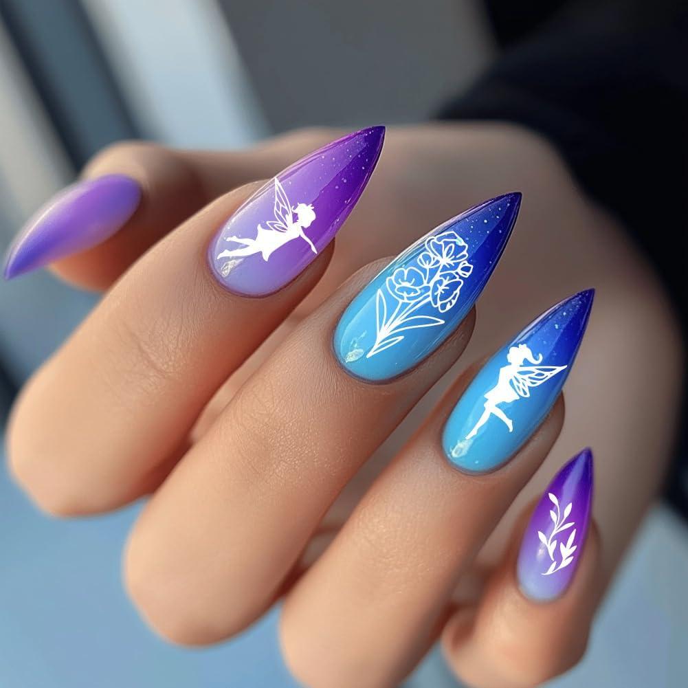 Plantillas de Arte de Uñas PH PandaHall 5 Piezas 120 Patrones