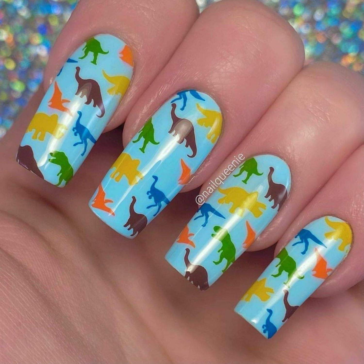 Placa de Estampado para Uñas Whats Up Nails B055 60x120mm