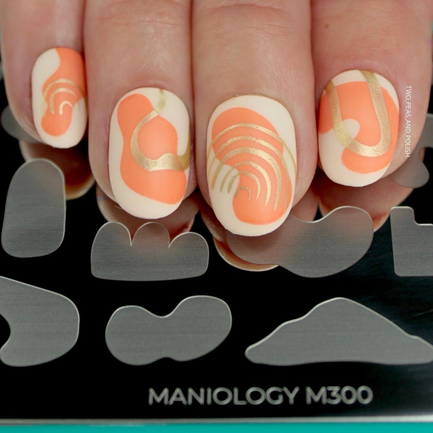 Placas de Estampado de Uñas Maniology Mod Pods y In Shape
