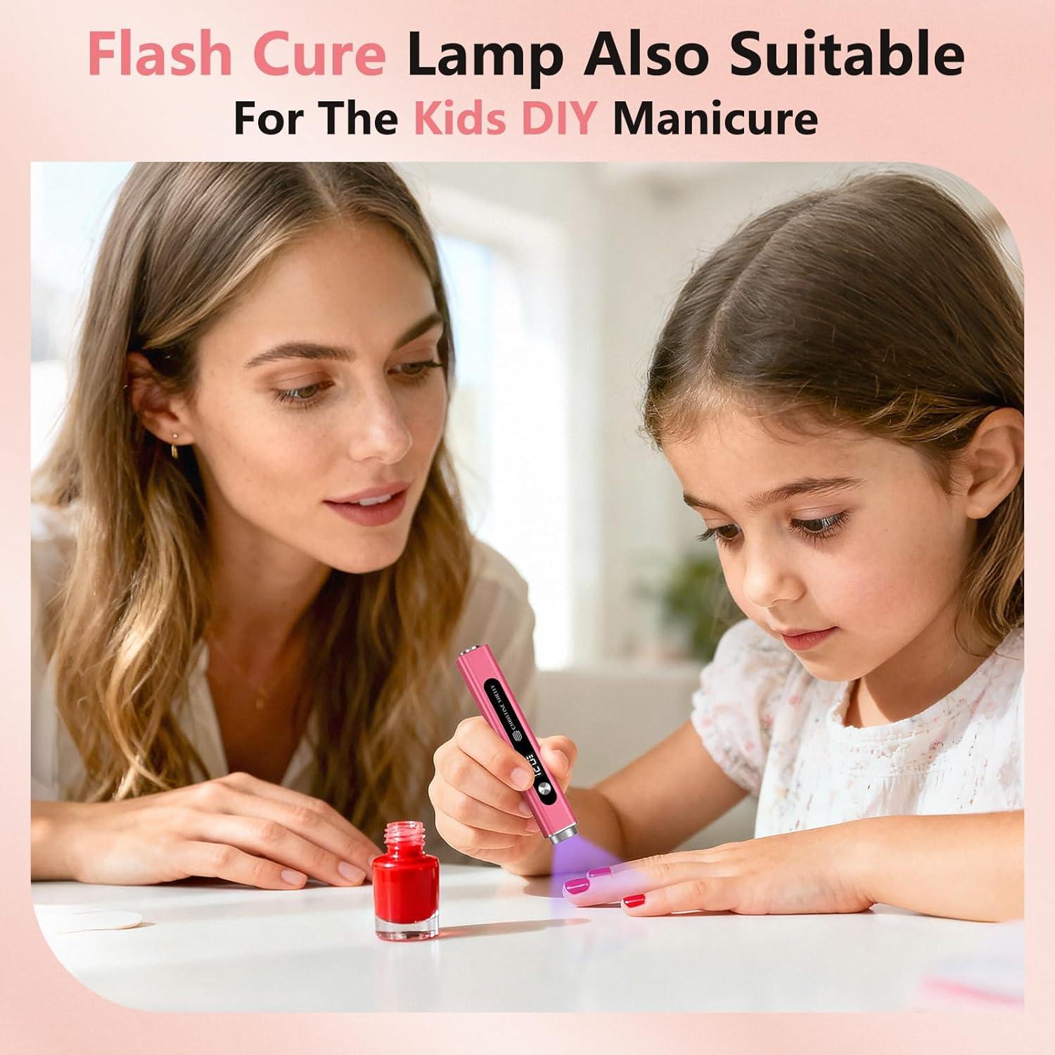 Lámpara UV de Uñas Inalámbrica CHRISTINE SHELLY 3 en 1