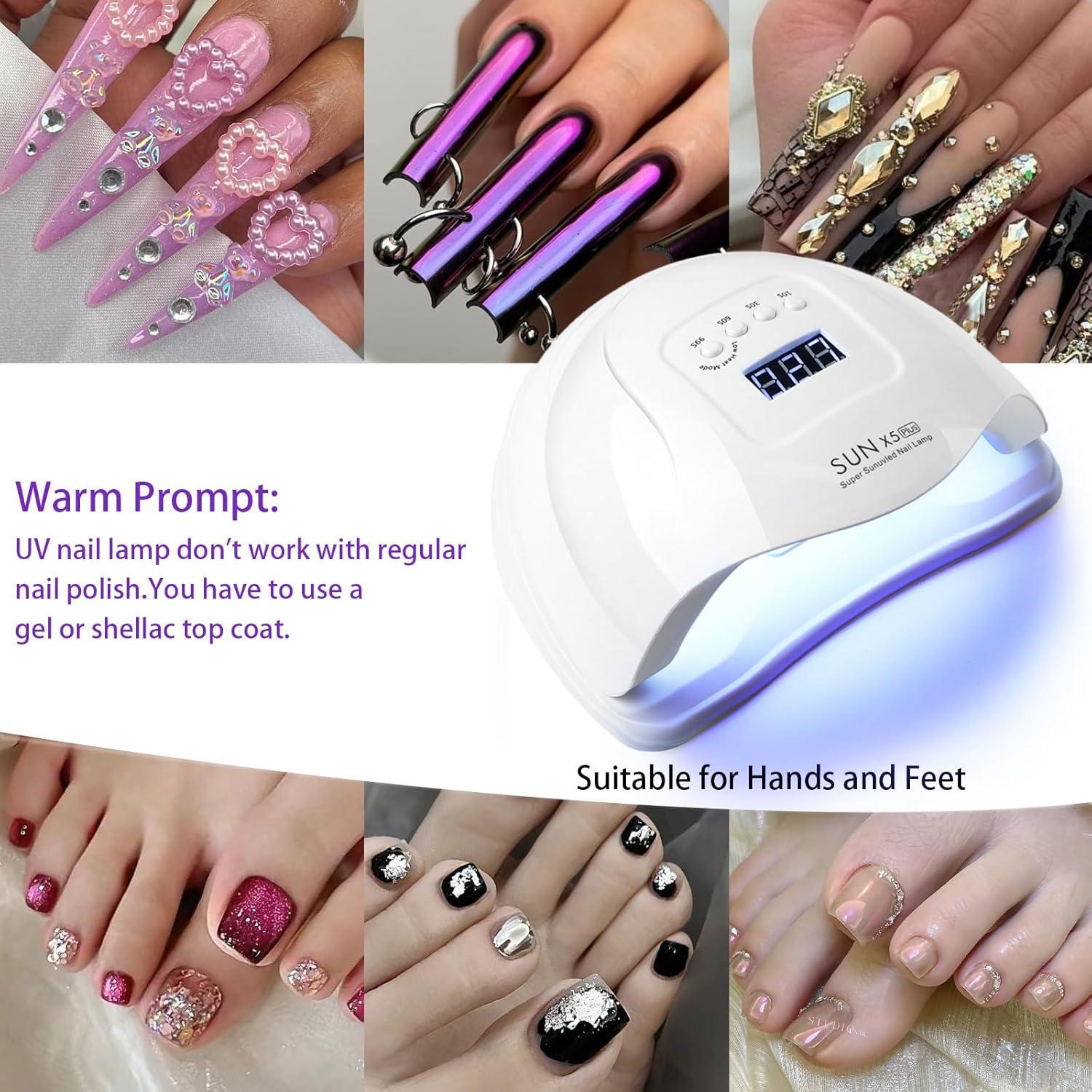 Lámpara UV para Uñas de Gel SUN X5 PLUS 120W con 36 LED