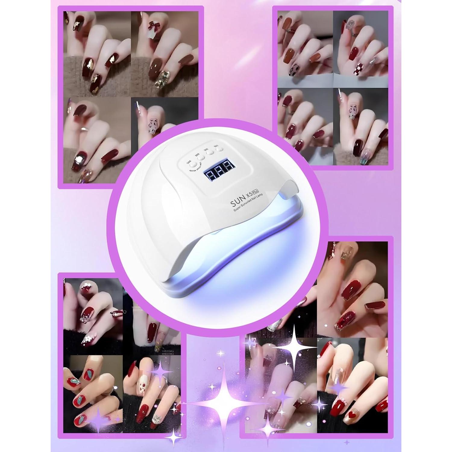 Lámpara UV para Uñas de Gel SUN X5 PLUS 120W con 36 LED