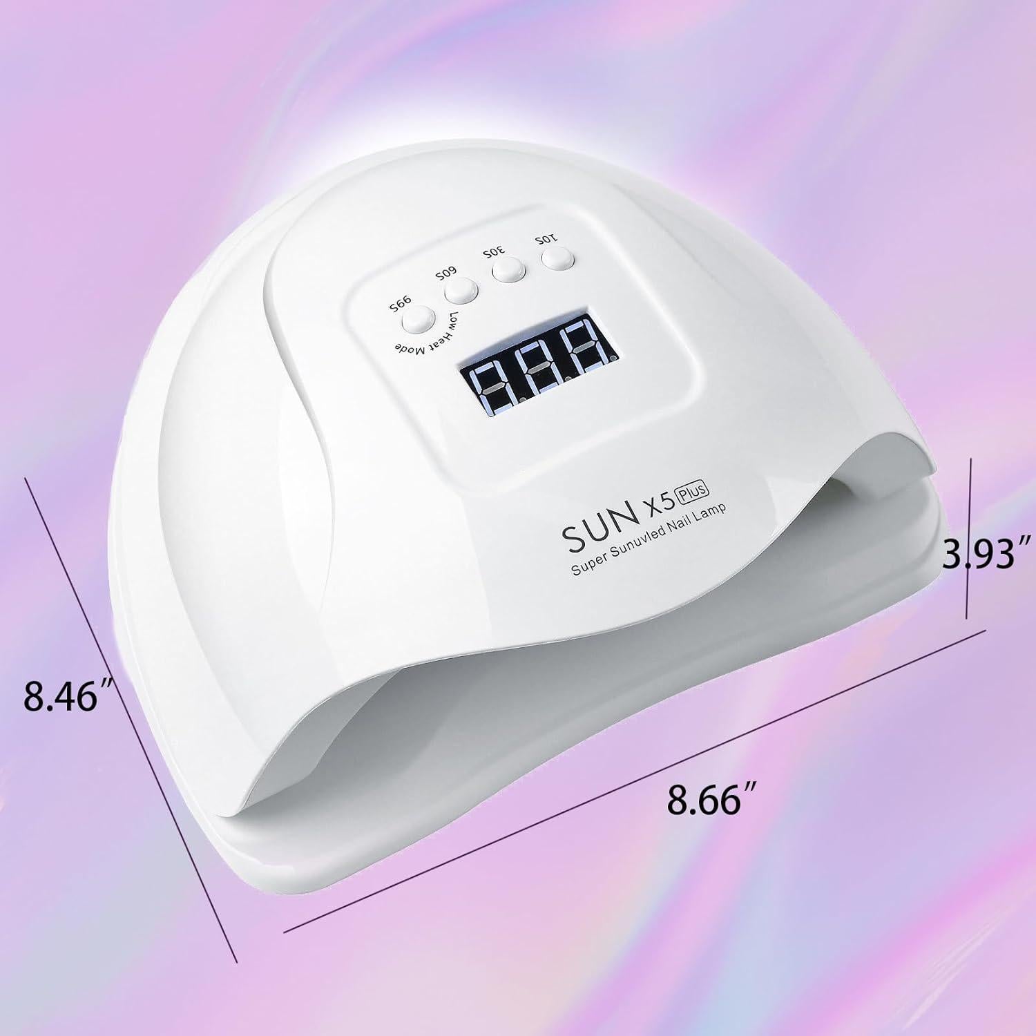Lámpara UV para Uñas de Gel SUN X5 PLUS 120W con 36 LED