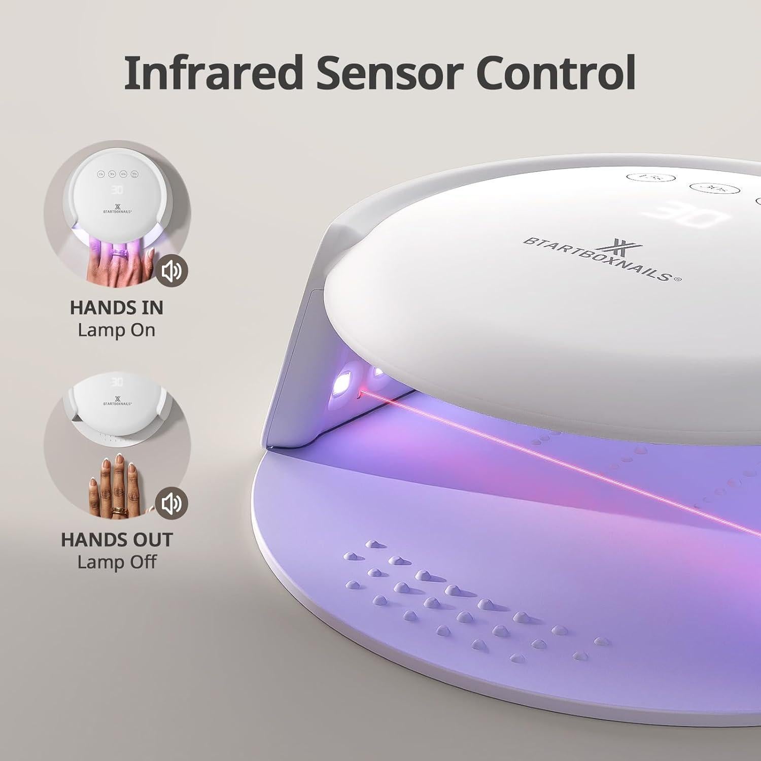 Lámpara de Uñas UV LED BTArtboxnails XCuringPRO 20cm 0.68kg