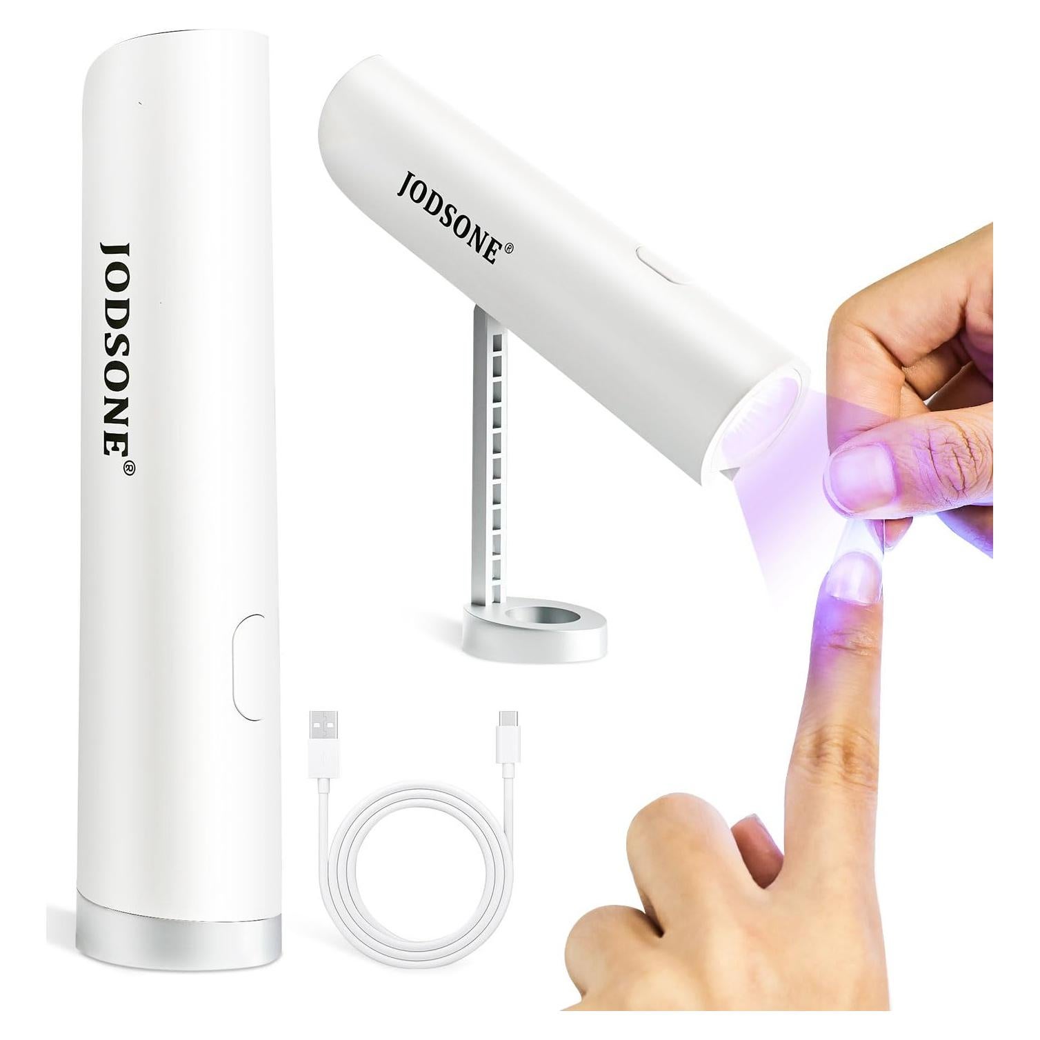 Lámpara UV de Uñas JODSONE Portátil Recargable USB 12cm