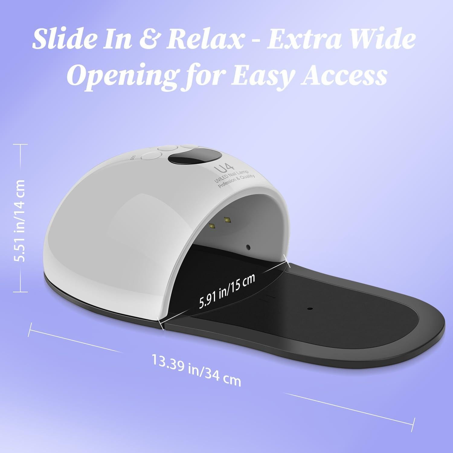 Lámpara UV LED 48W Jjzzlz para Uñas en Gel - 30 LEDs