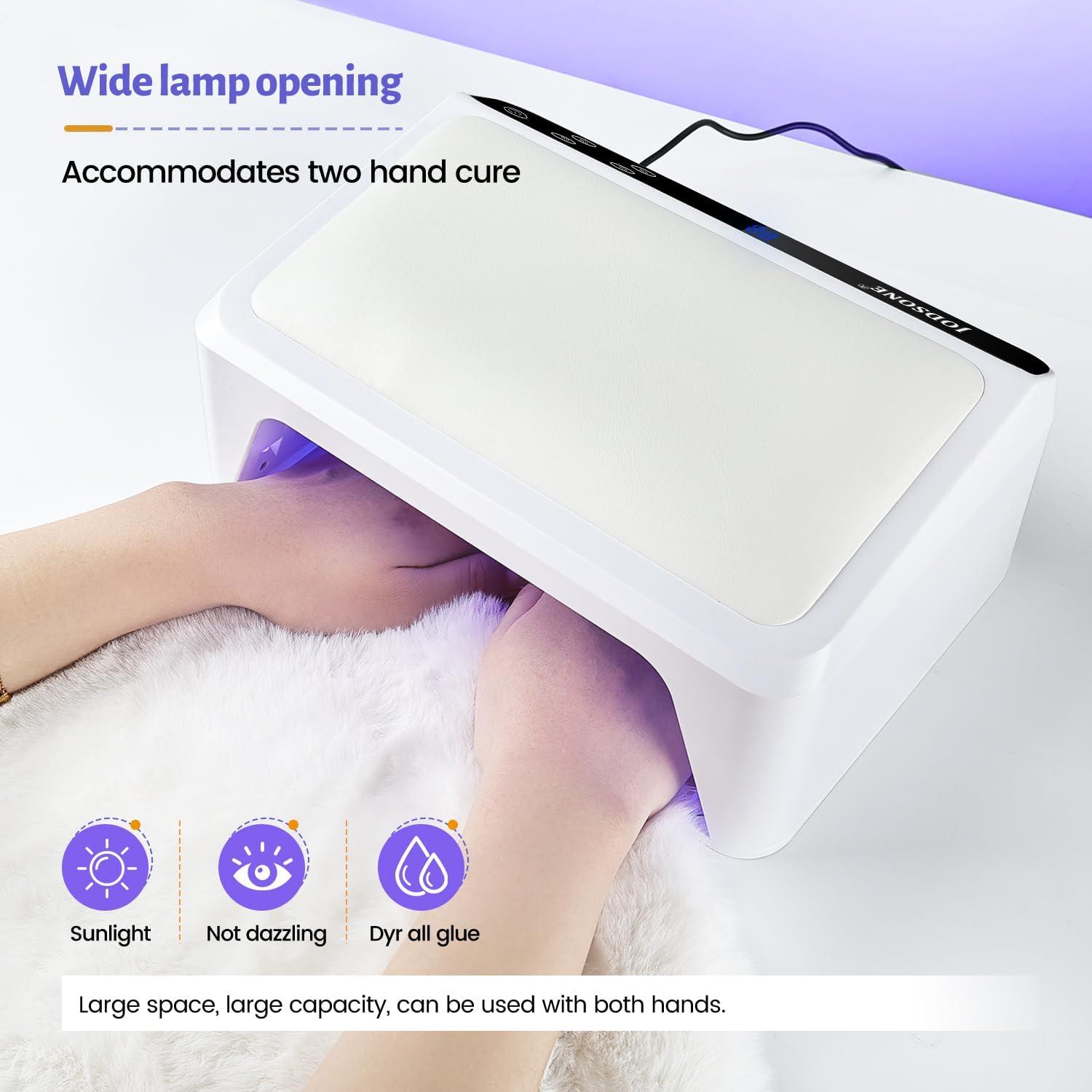 Lámpara de Uñas Profesional JODSONE 72W con Almohadilla