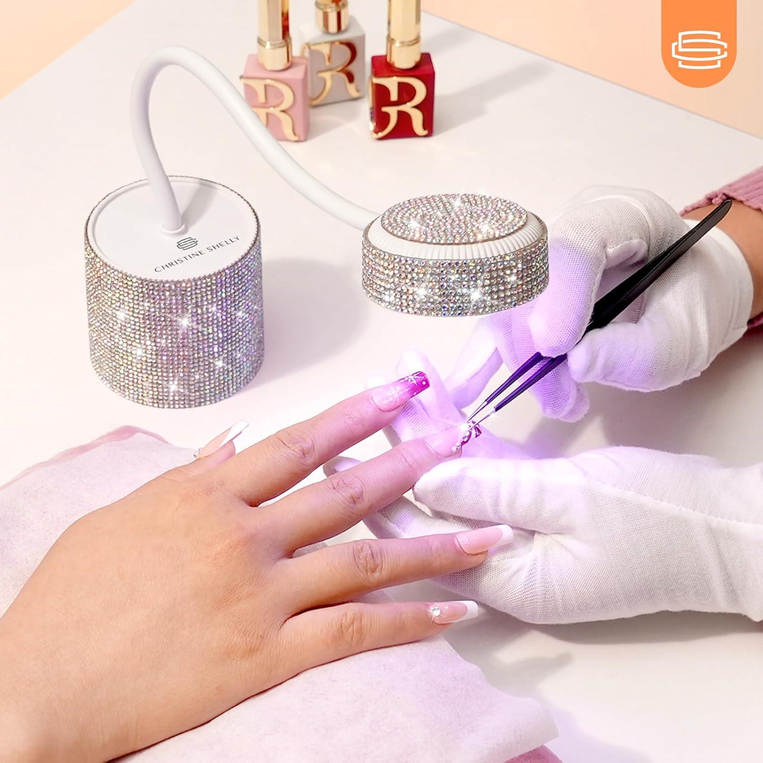 Lámpara de Uñas UV LED CHRISTINE SHELLY, Secado Rápido 27W
