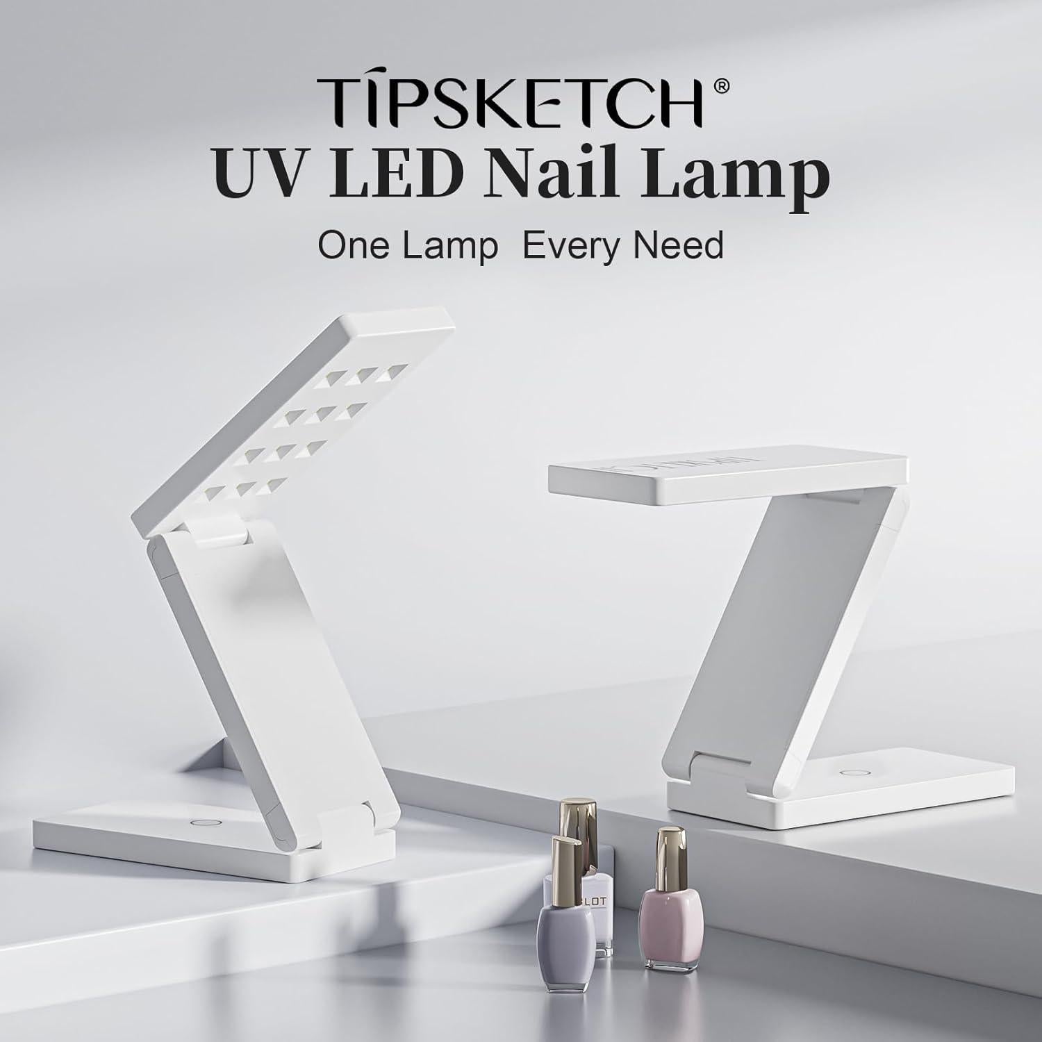 Lámpara UV para Uñas Tipsketch 18W LED Curado Rápido