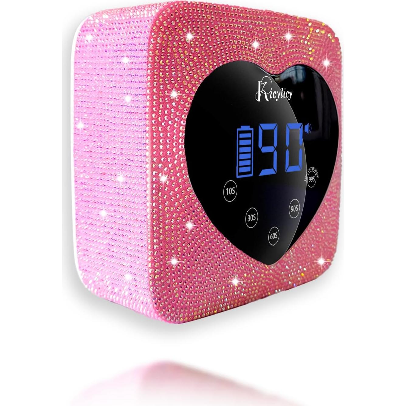 Lámpara de Uñas LED UV Kicylicy X20-PINK-D 72W Inalámbrica