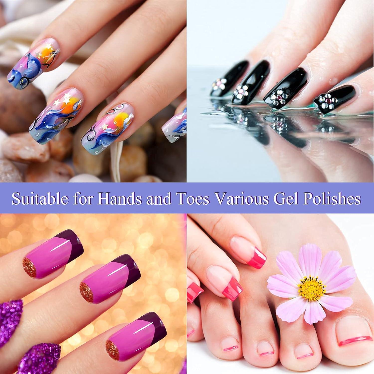 LAVAED Lámpara UV para Uñas de Gel 150W con Temporizador