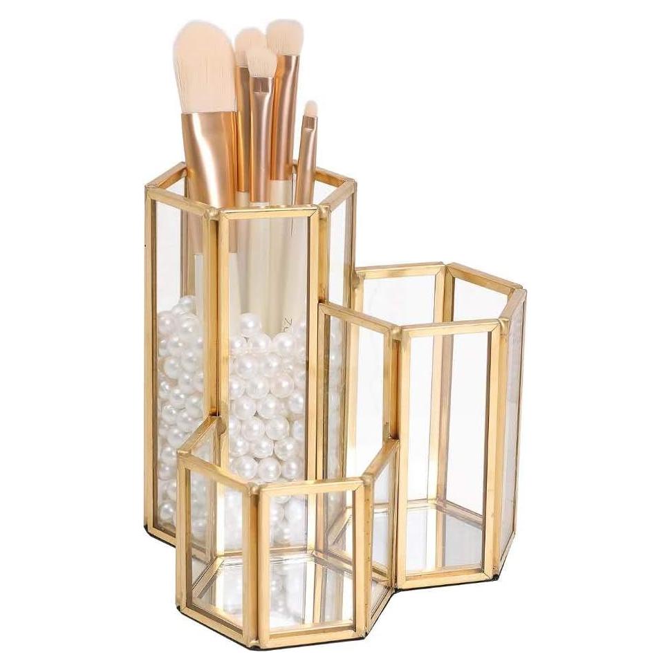 Soporte Decorativo K COOL para Brochas de Maquillaje y Lápices