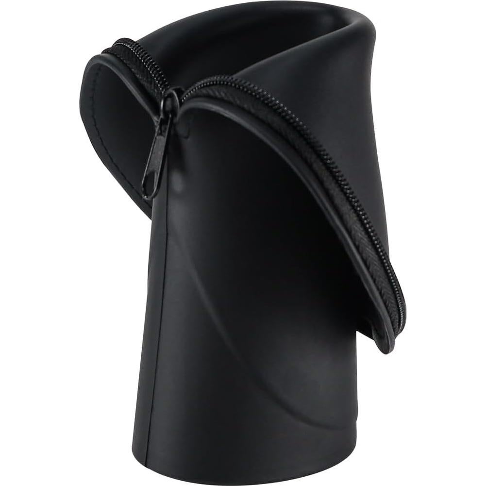 Soporte de Brochas de Maquillaje Kososuru Negro Portátil