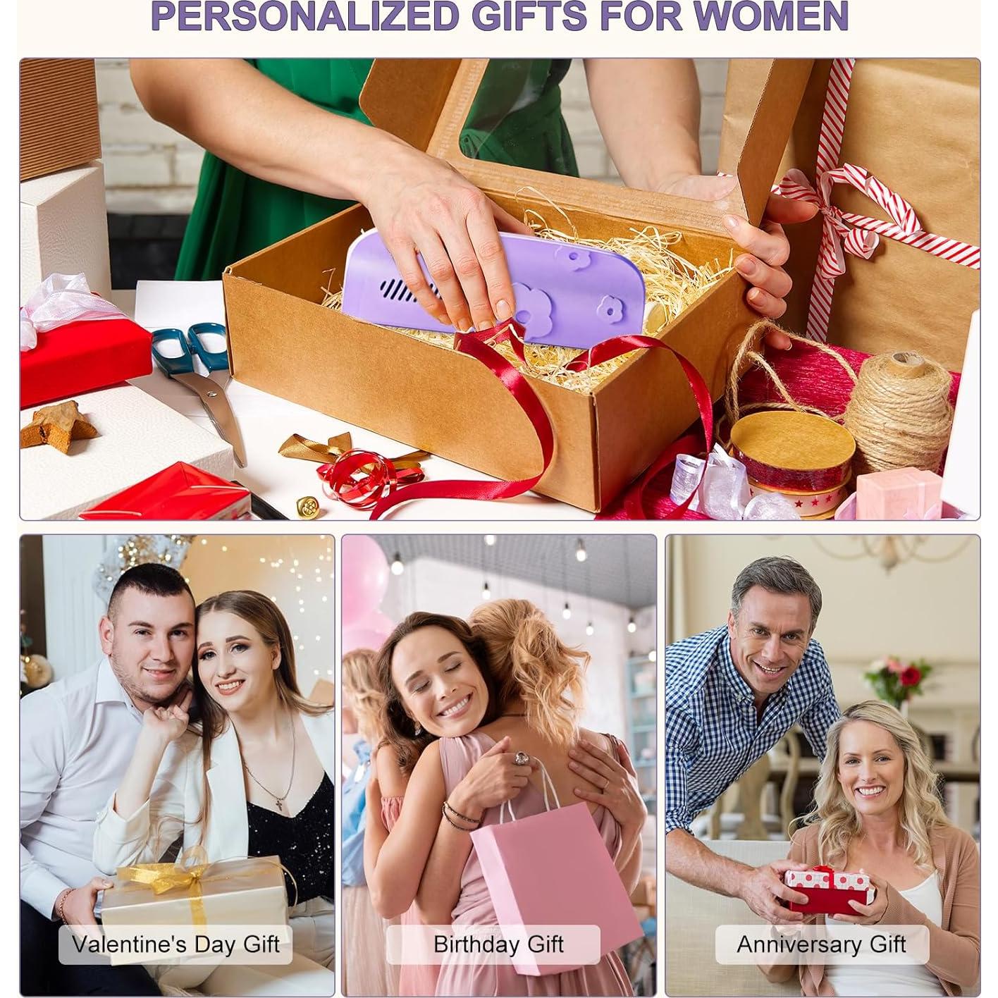 Soporte de Brochas de Maquillaje Silicona Pur Morado 22.8x15x4.3cm