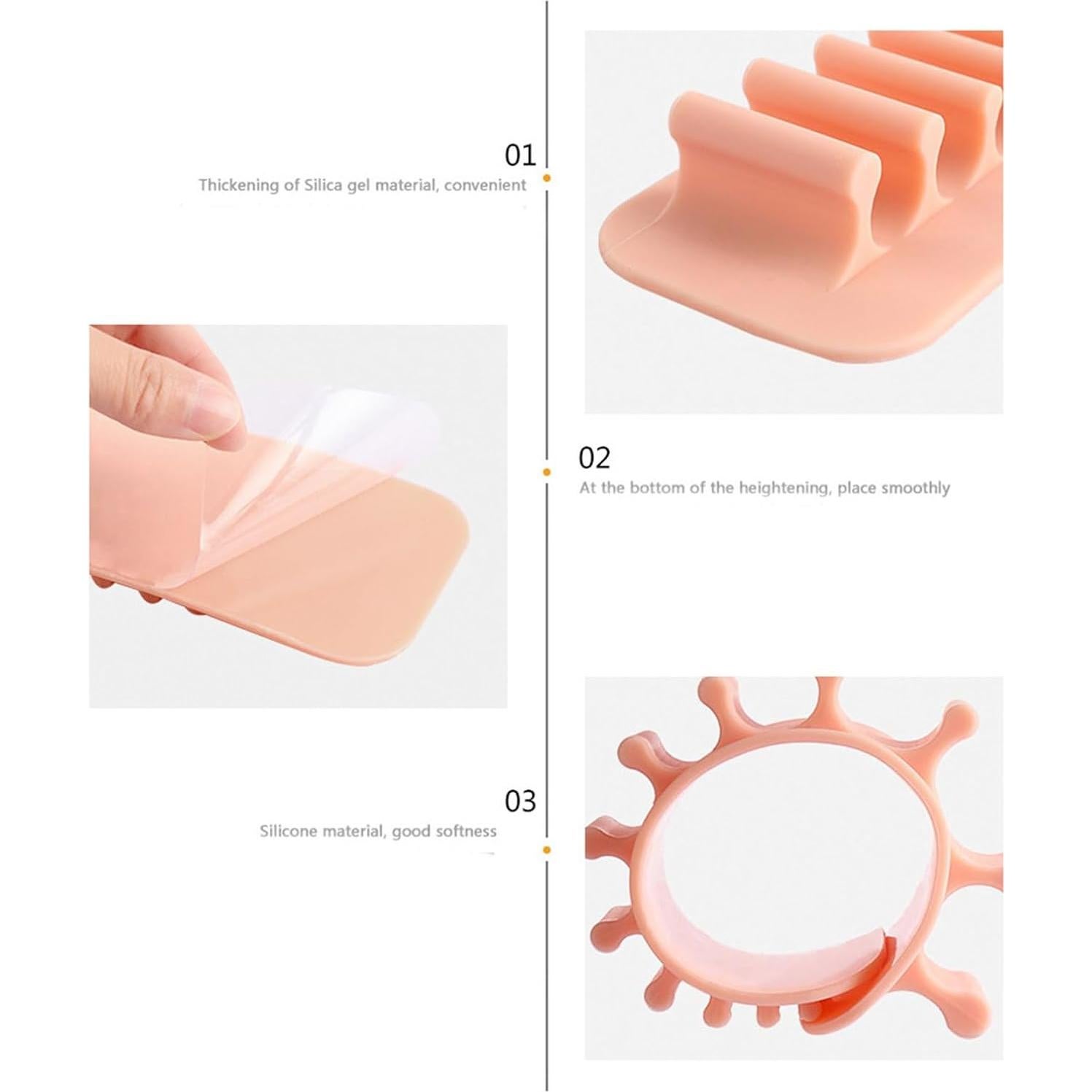 Soporte de Brochas de Maquillaje MEELYHOME Silicona Verde 11 Agujeros