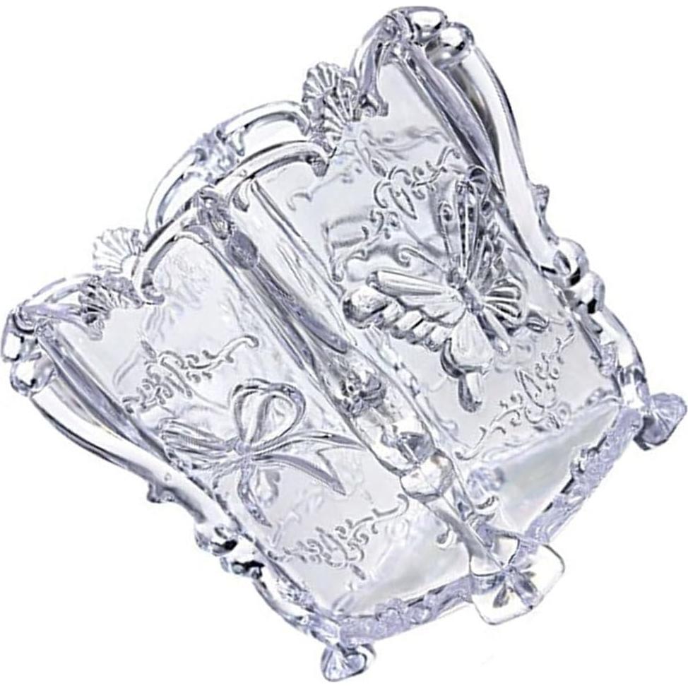 Soporte para Brochas de Maquillaje Frcolor Acrílico Transparente