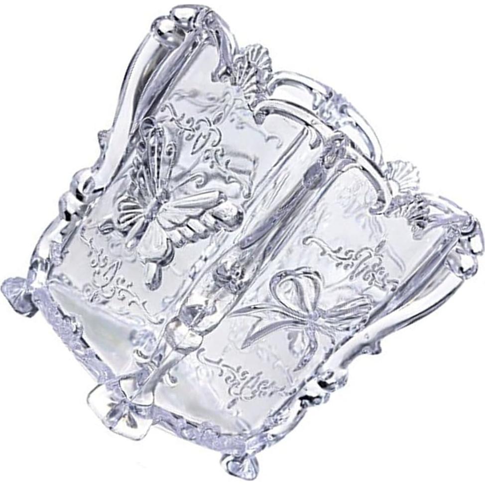 Soporte para Brochas de Maquillaje Frcolor Acrílico Transparente