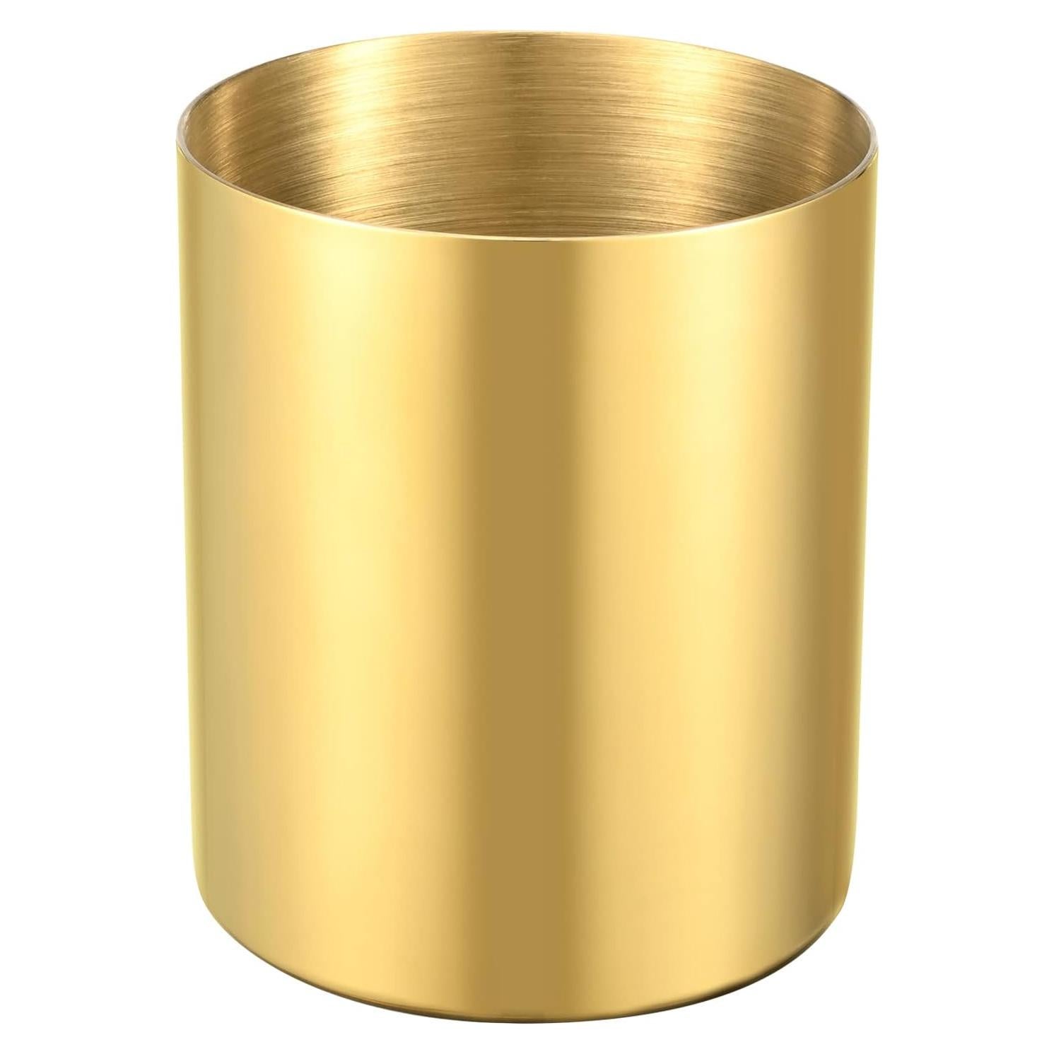 Soporte de Lápiz Dorado Bidponds, Acero Inoxidable 304, 9.7cm