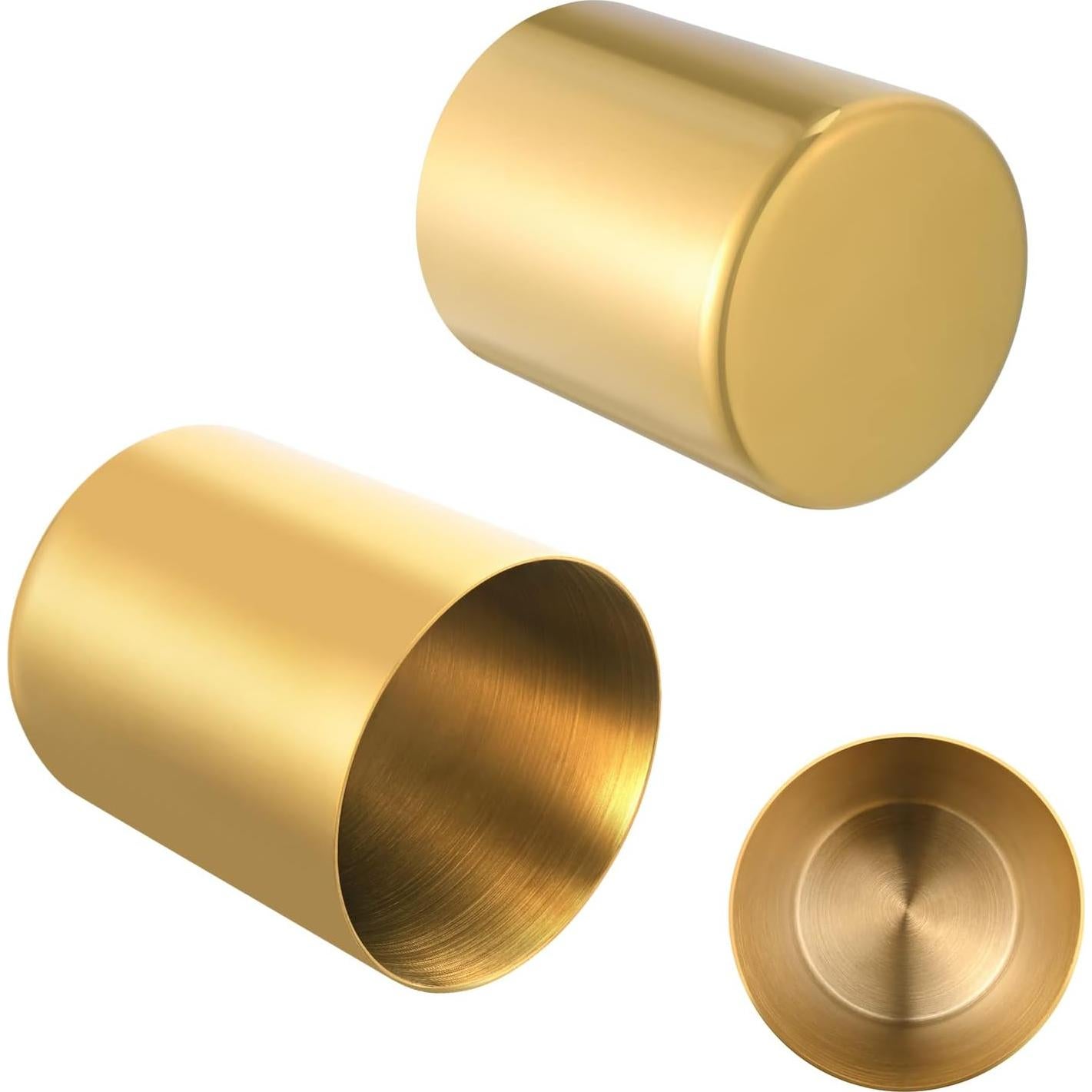 Soporte de Lápiz Dorado Bidponds, Acero Inoxidable 304, 9.7cm