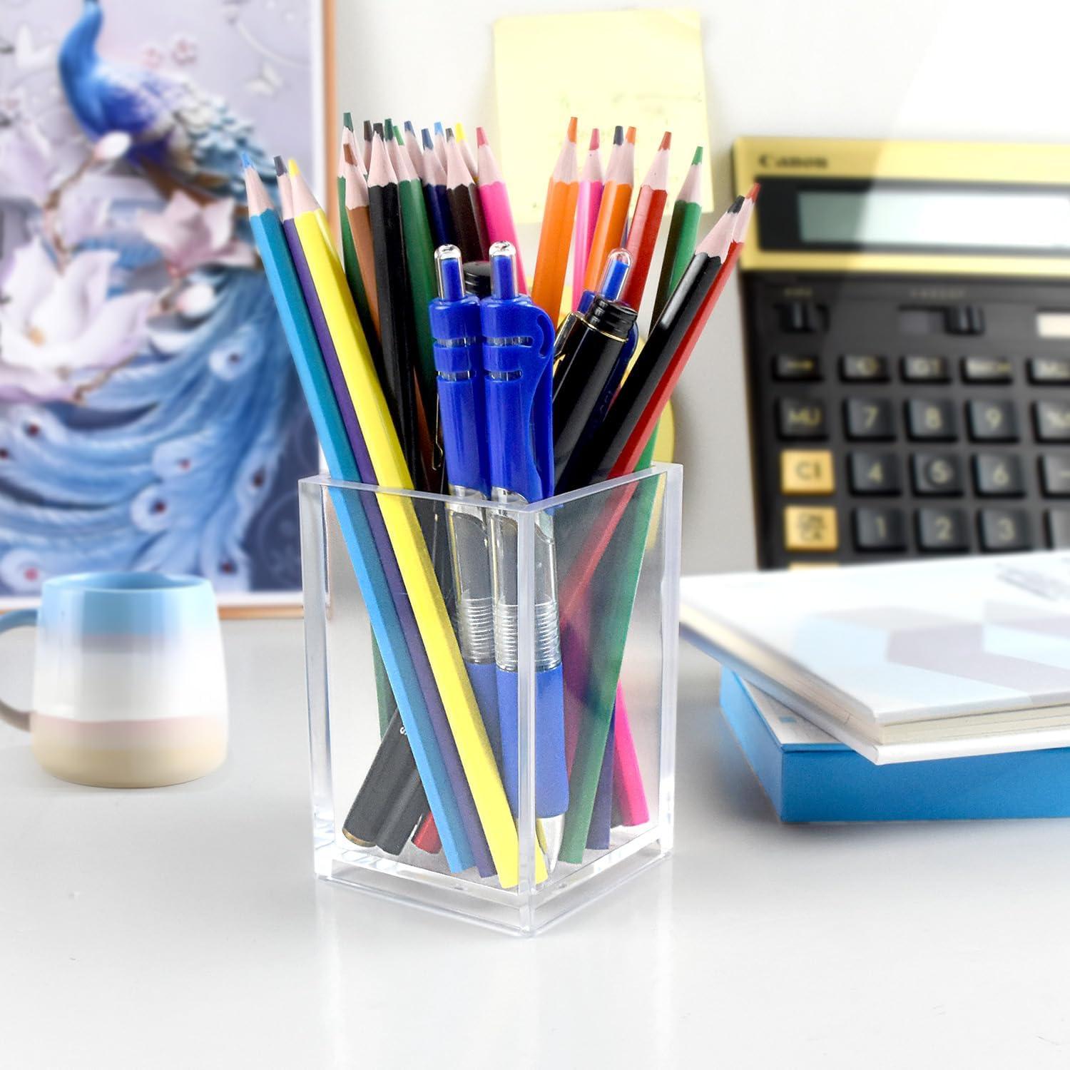 Paquete de 20 Soportes de Acrílico Transparente CDIVEFTN