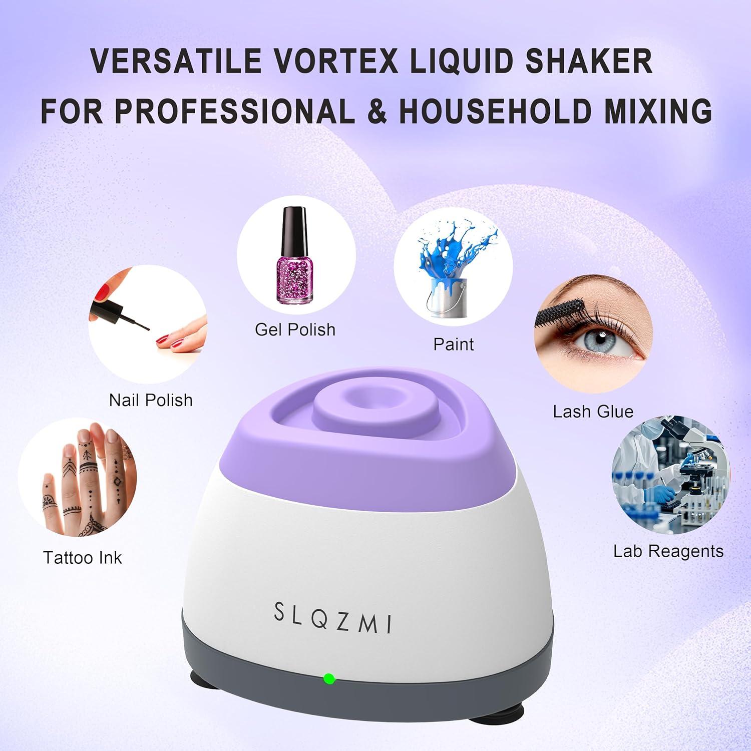 Mini Mezclador Vortex SLQZMI 90mm para Pintura y Esmalte