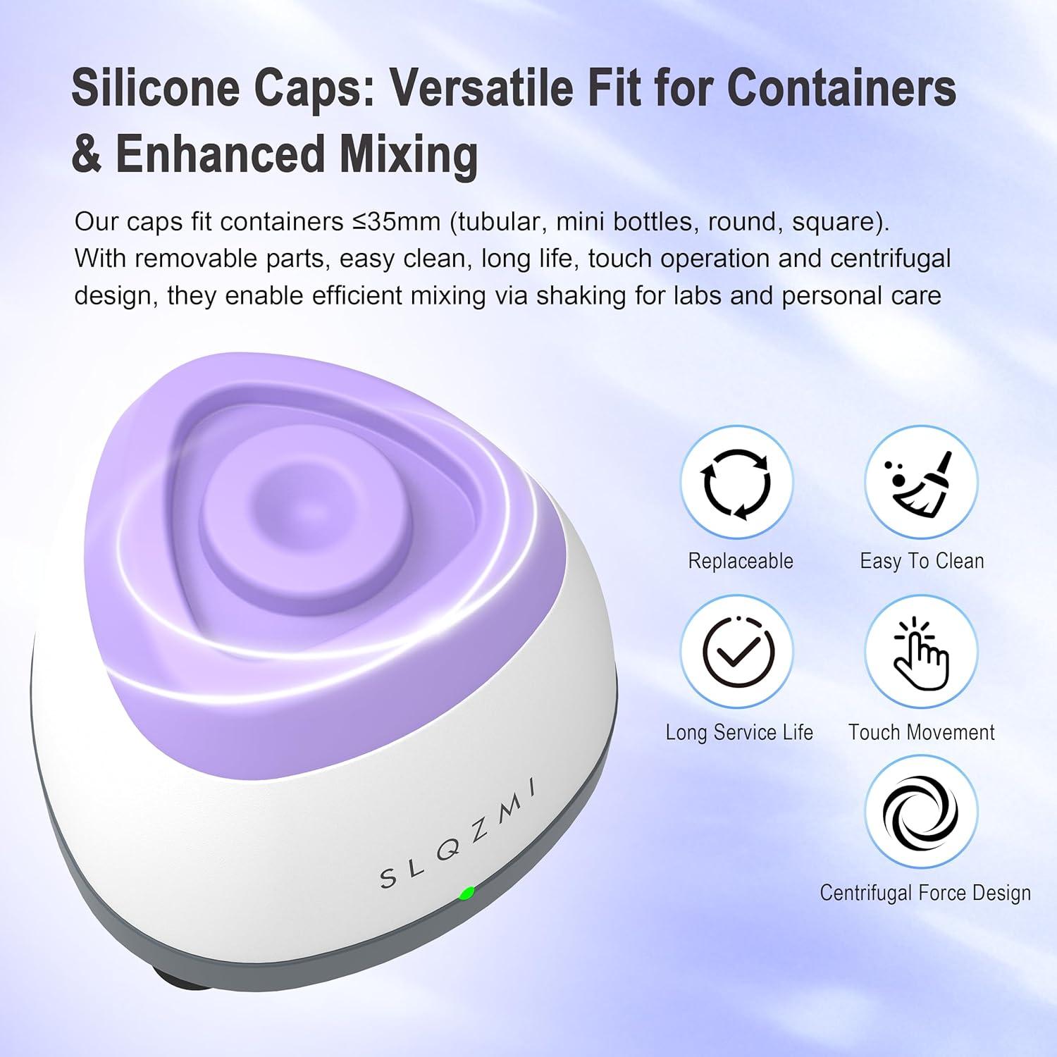 Mini Mezclador Vortex SLQZMI 90mm para Pintura y Esmalte