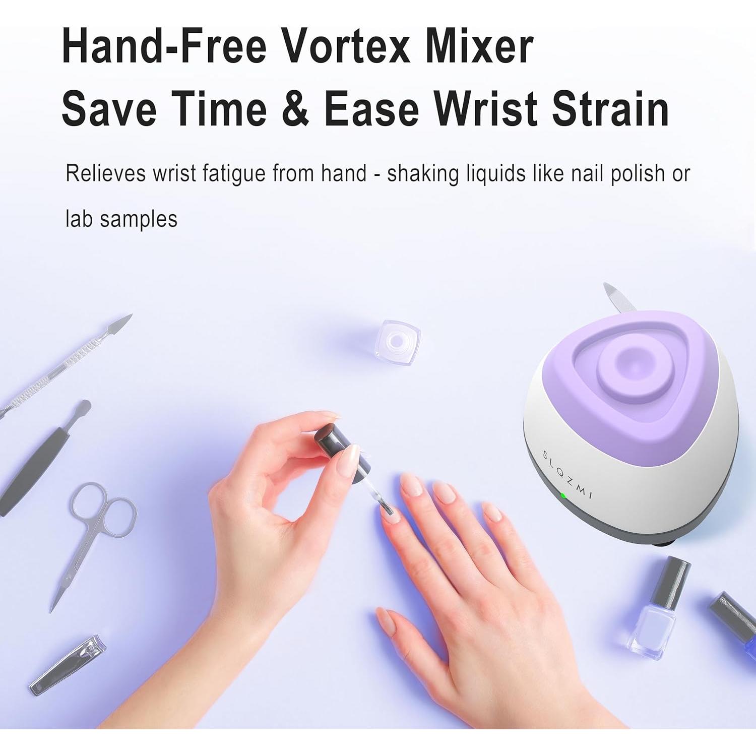 Mini Mezclador Vortex SLQZMI 90mm para Pintura y Esmalte