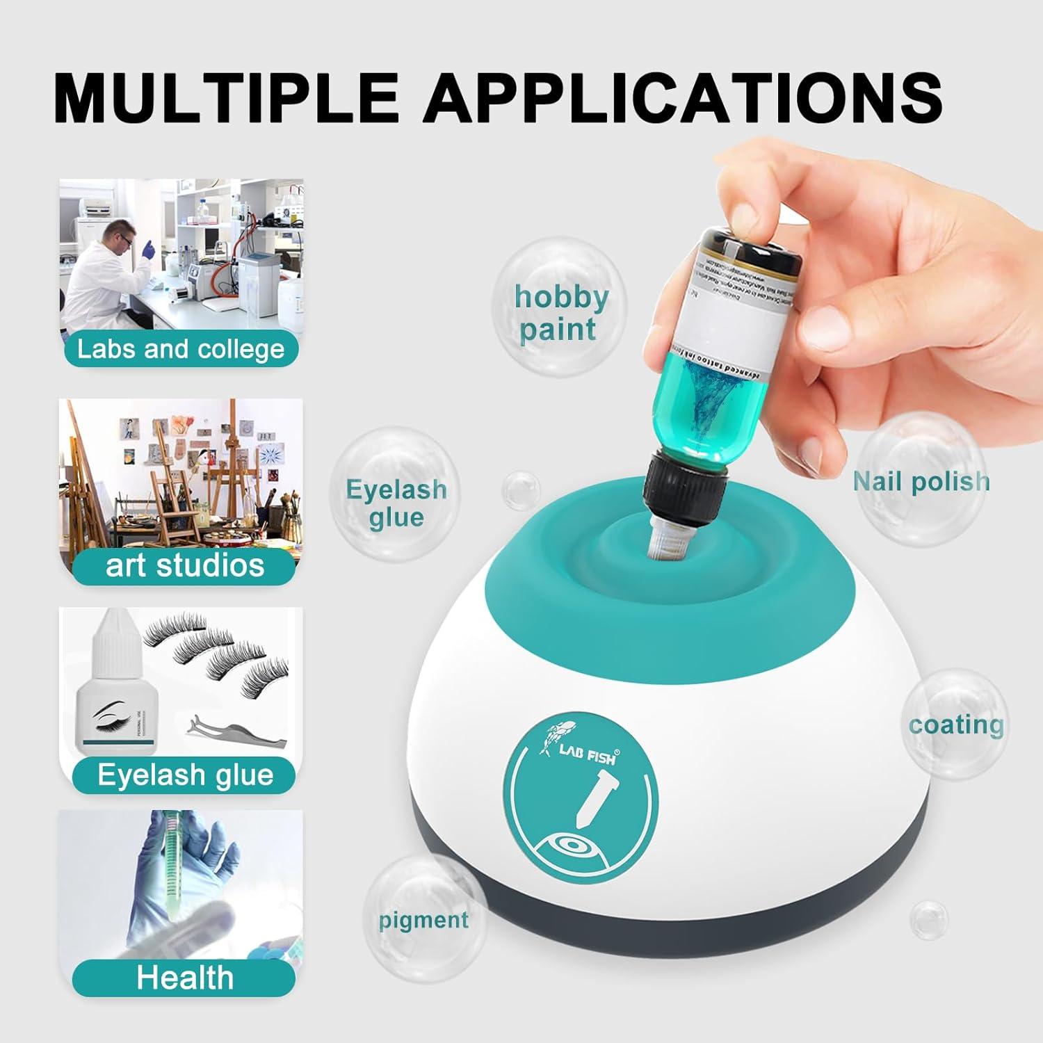 Mezclador Vortex LAB FISH VM200 4000 RPM Compacto 50ml