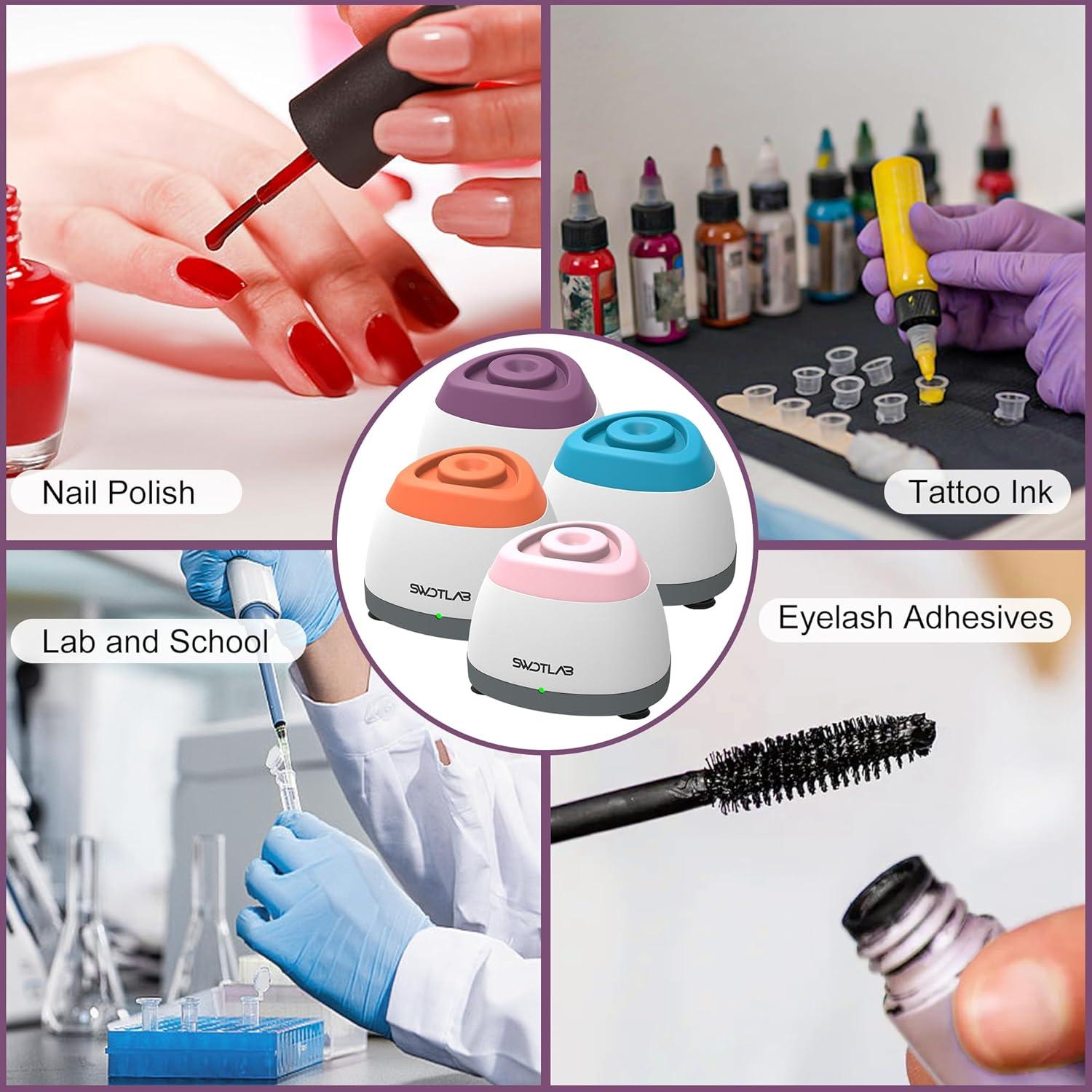 Mini Mezclador Vortex SWDTLAB 3500RPM Táctil LED 0.46kg